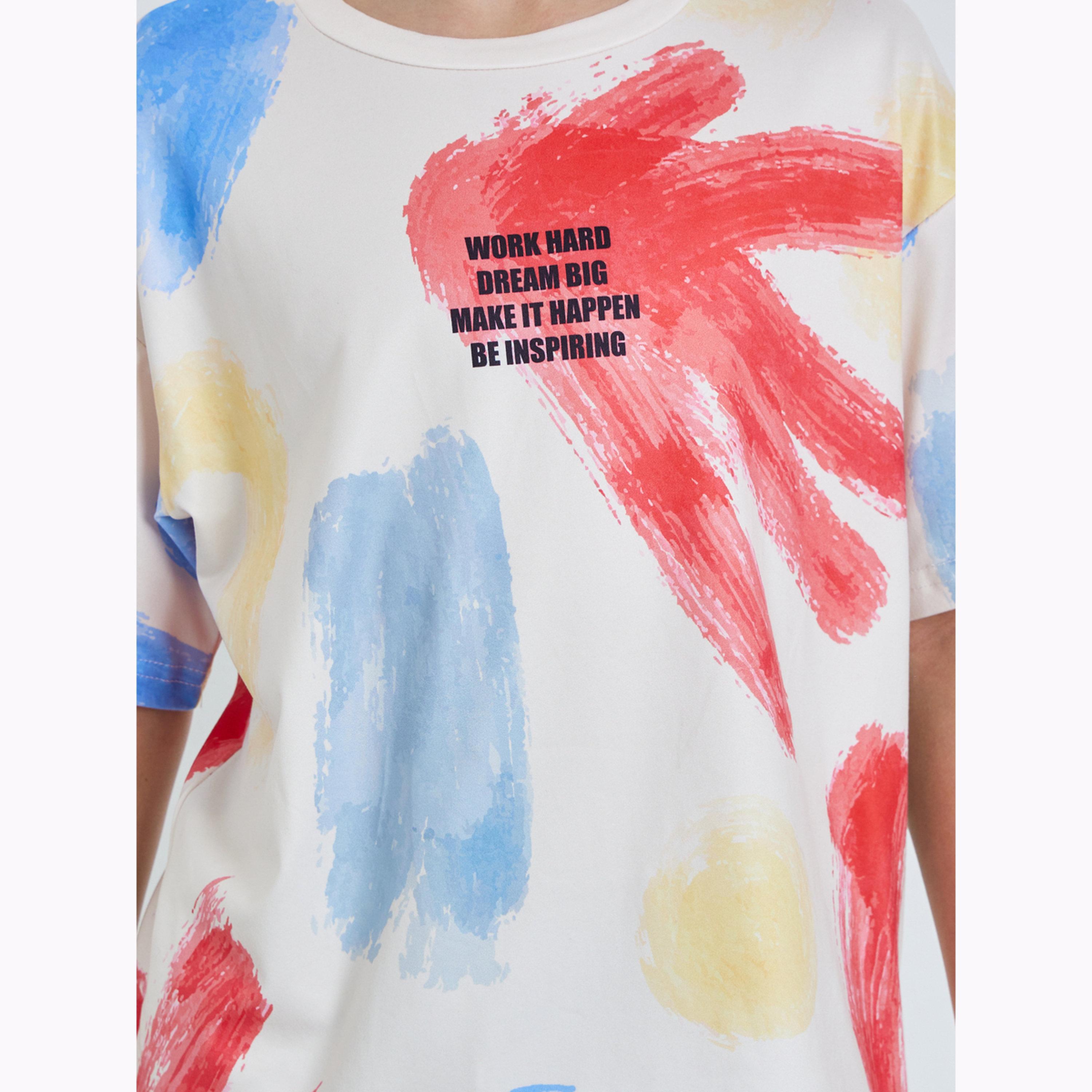 Styli Teen Boys Printed Oversized T-Shirt-boys-clothing-tshirtsandpolos-image-4