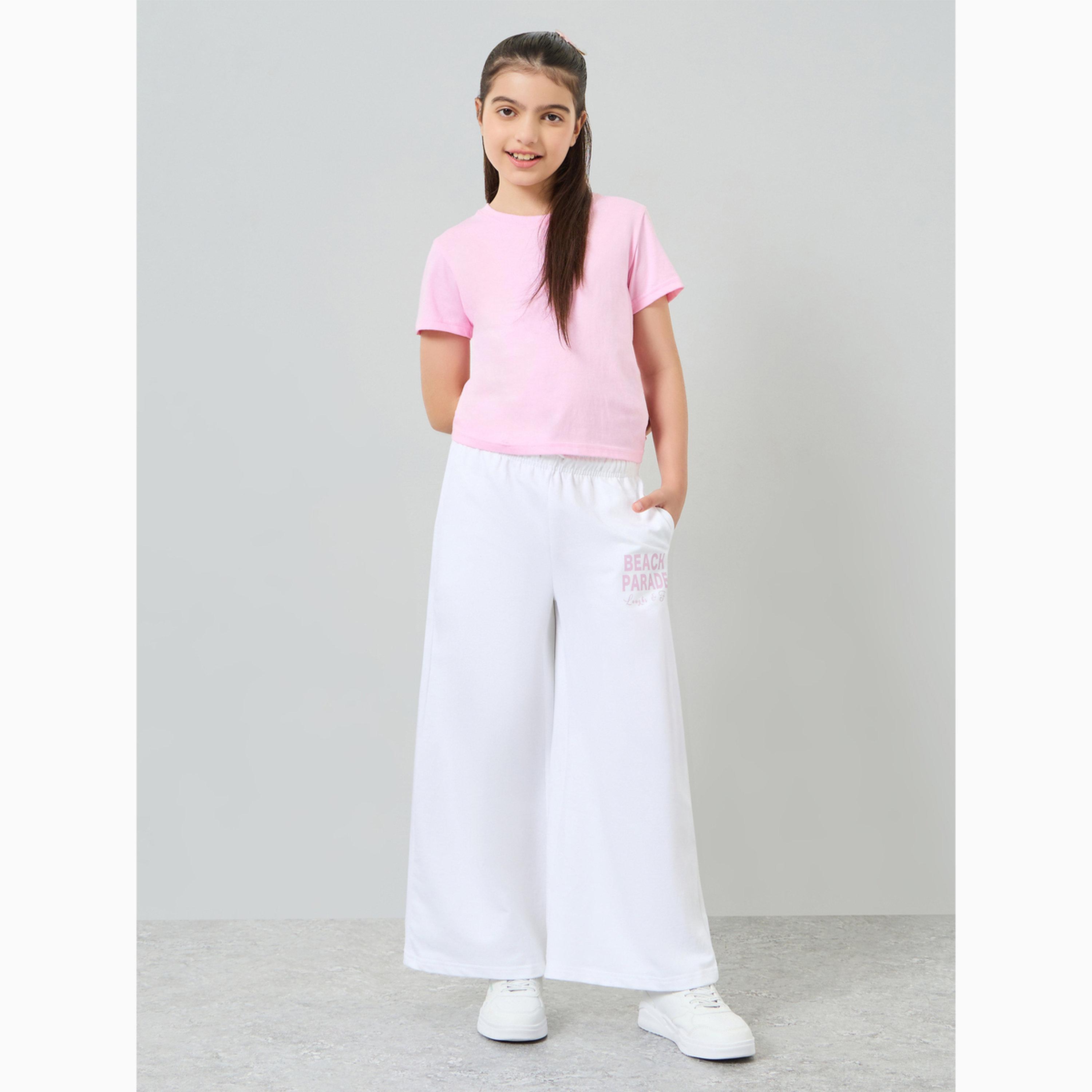 جوغر بأرجل واسعة للبنات-girls-clothing-bottoms-trousers-image-2