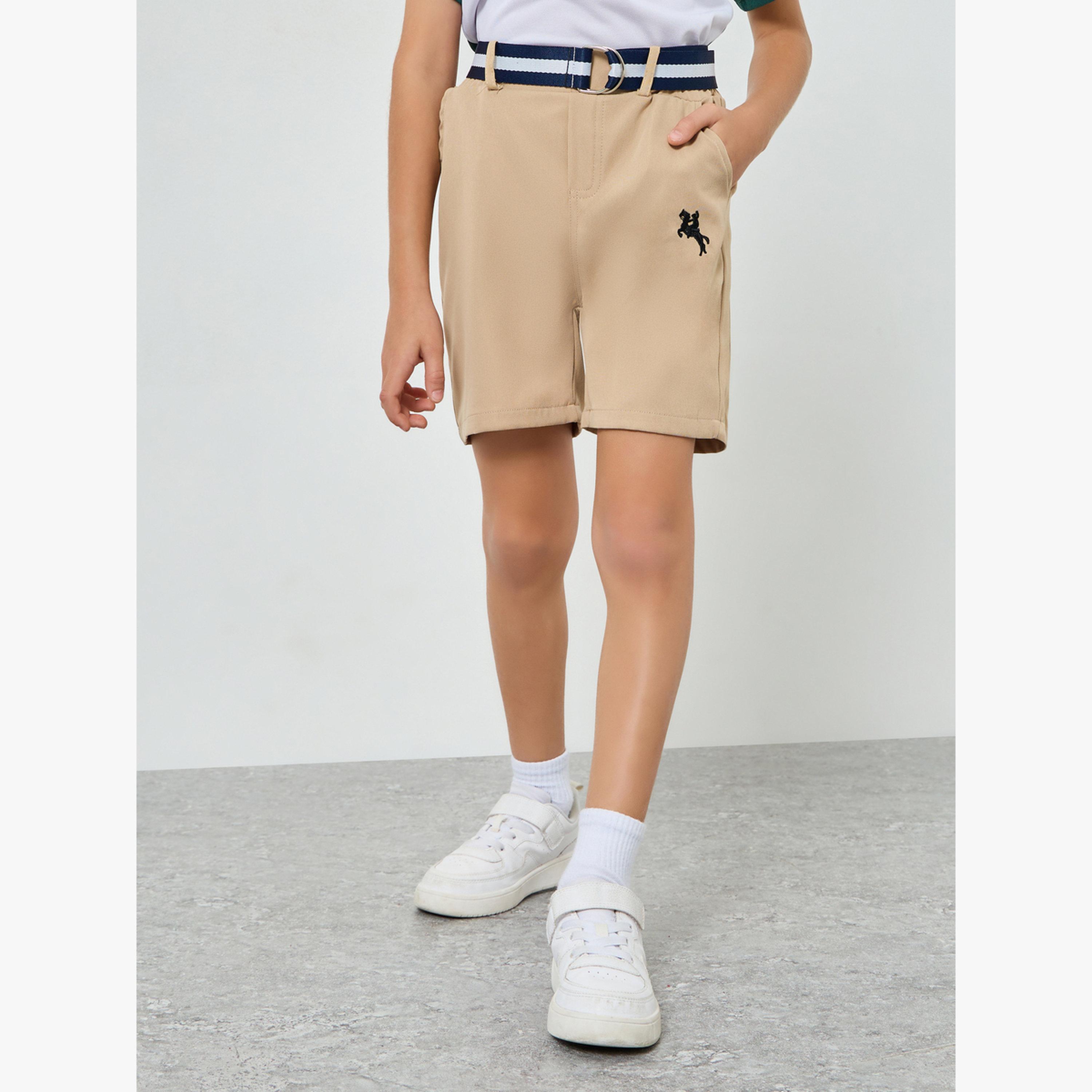 Styli Boys Color Block Polo T-Shirt and Shorts Set-boys-clothing-setsandcoords-image-4