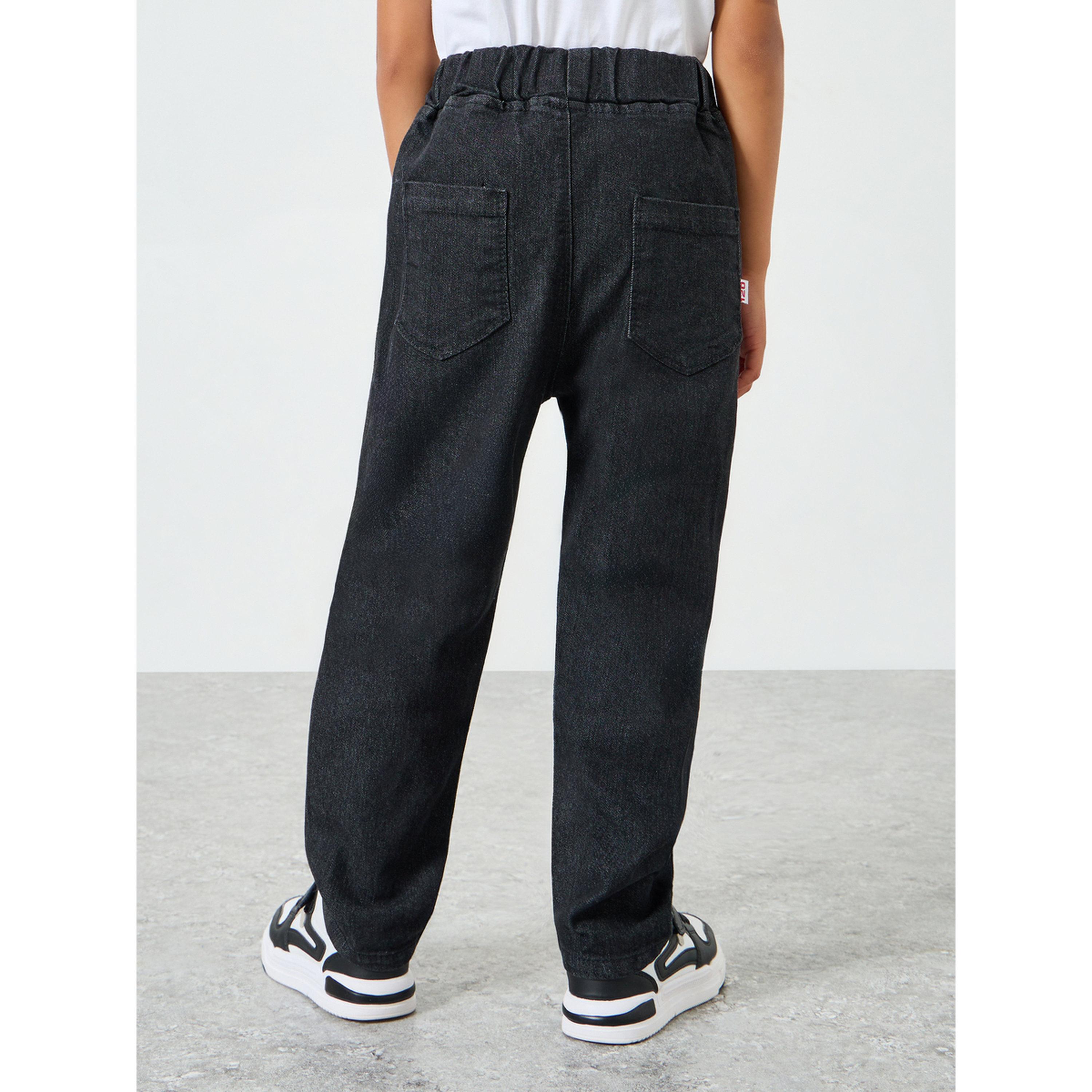 Styli Boys Cotton Pull-On Jeans-boys-clothing-bottoms-jeans-image-4