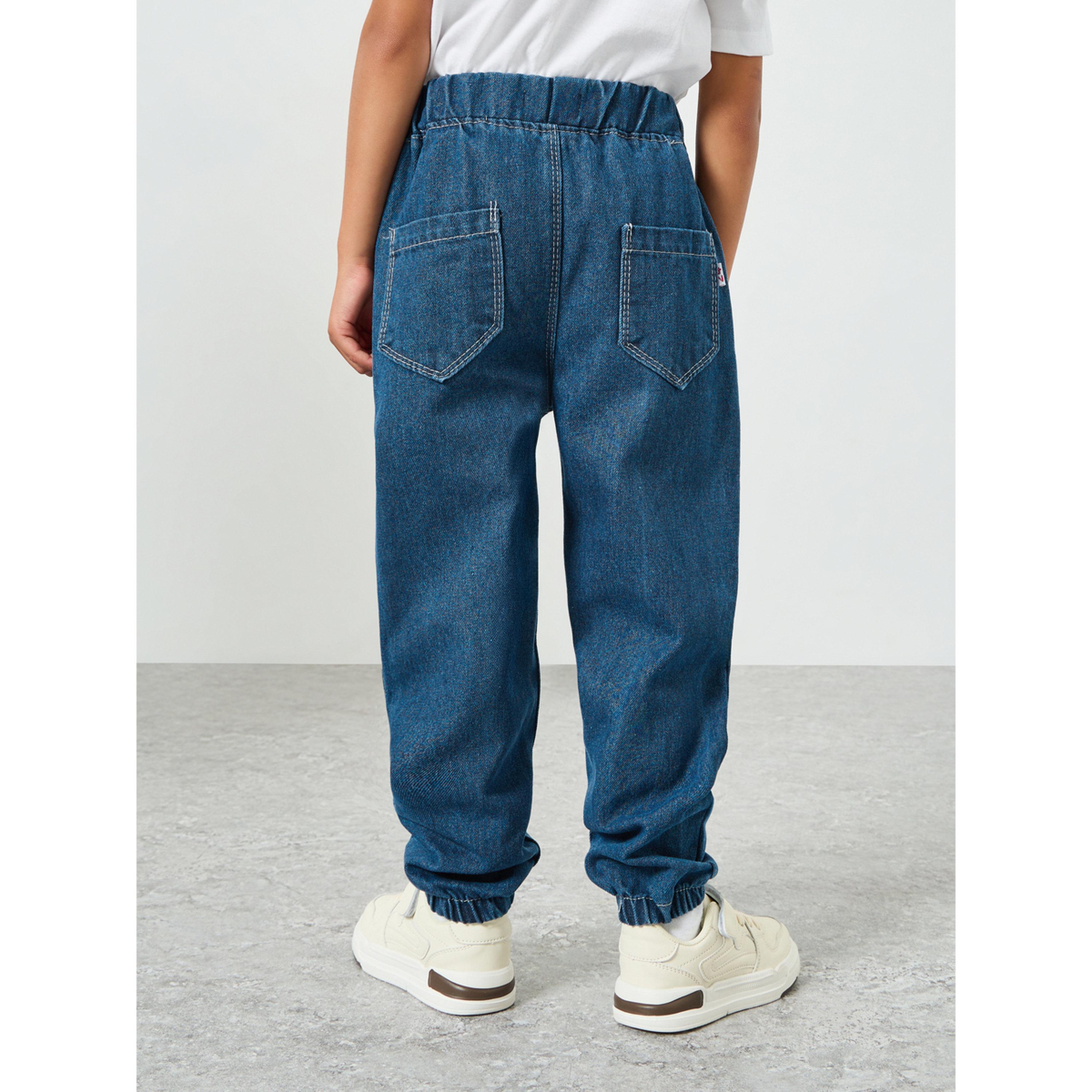 Styli Boys Cotton Pull-On Jeans-boys-clothing-bottoms-jeans-image-4