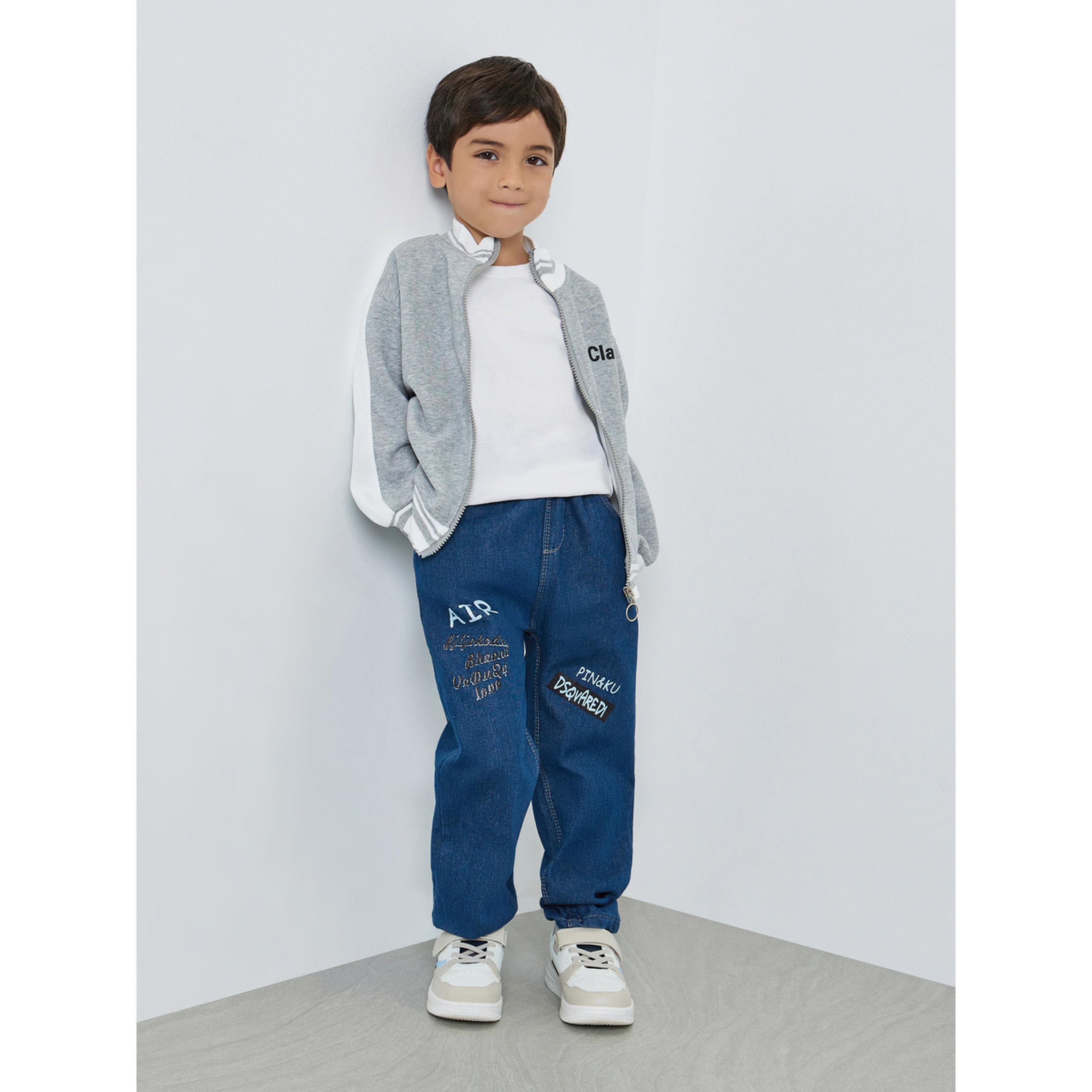 جينز بخصر مرن وطبعة غرافيك للأولاد-boys-clothing-bottoms-jeans-image-2