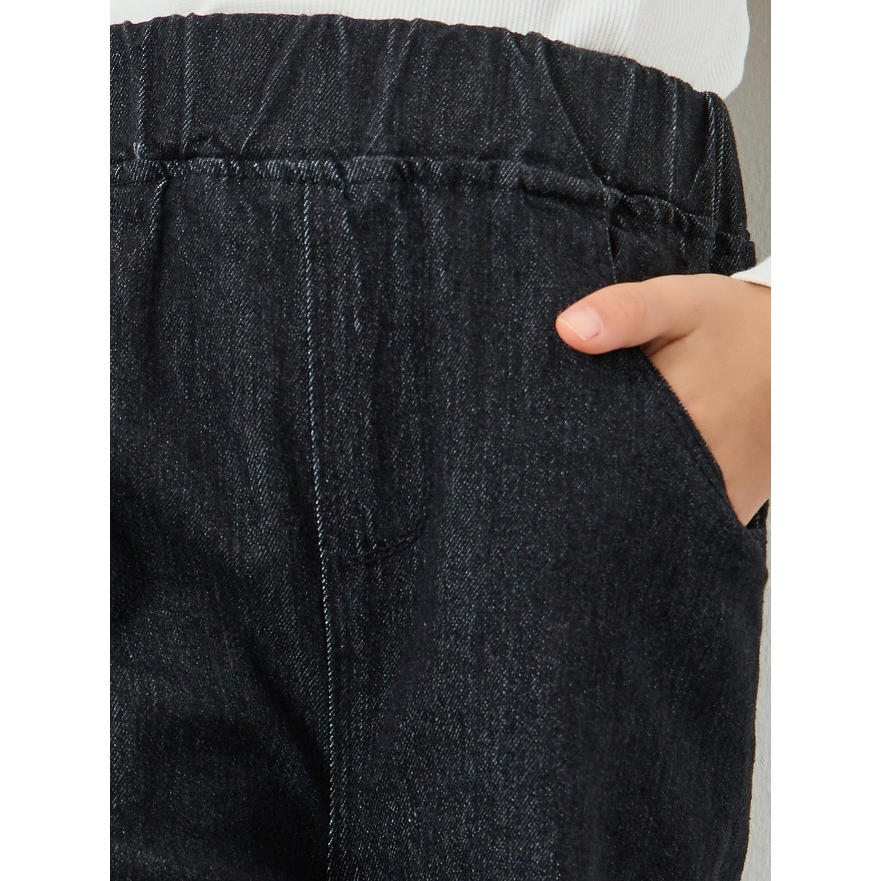 ستايلي - بنطلون جينز واسع الساقين سهل الارتداء لطفلة صغيرة-girls-clothing-bottoms-jeansandjeggings-image-3
