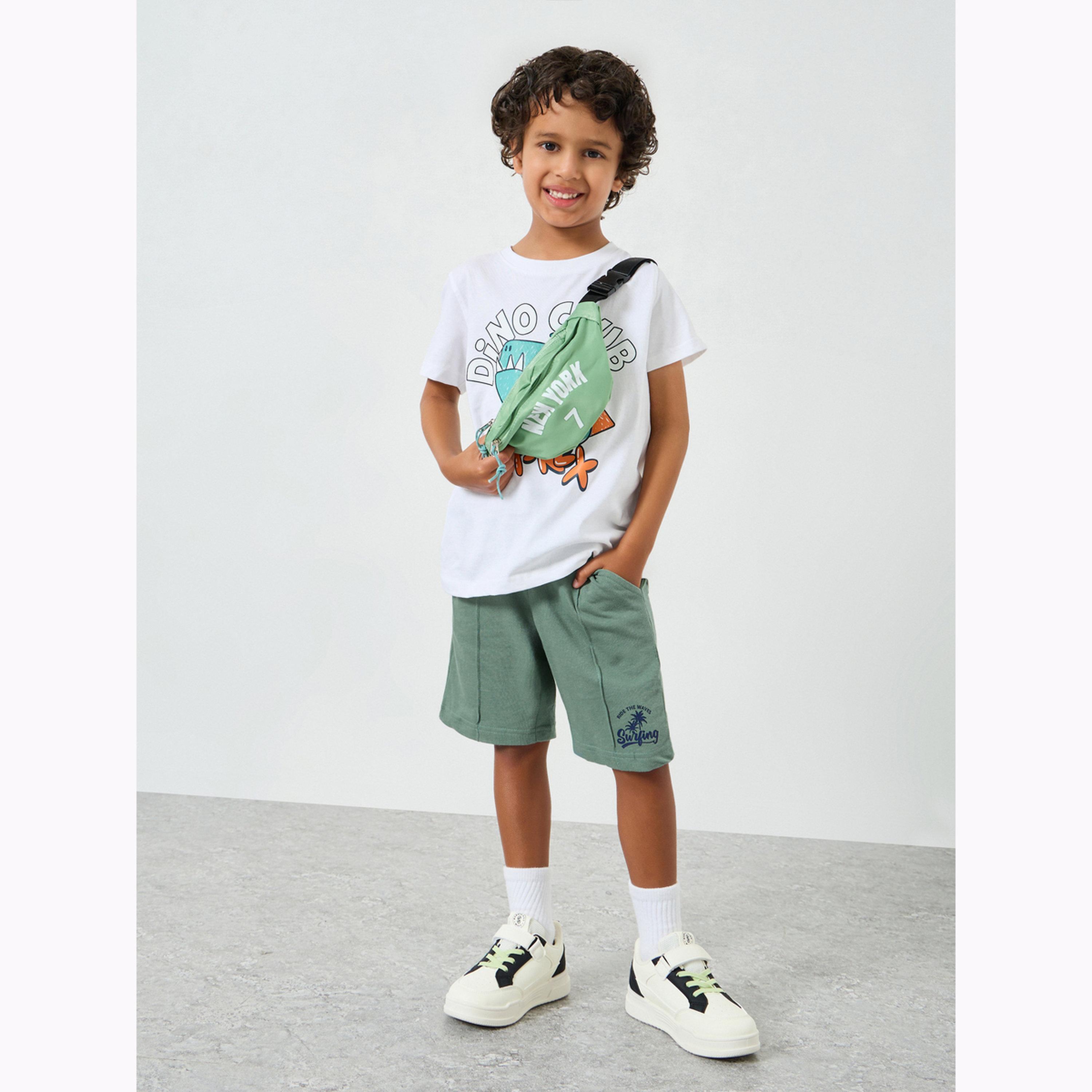 شورت مطبع وتفاصيل ثنيات للأولاد-boys-clothing-bottoms-shorts-image-2
