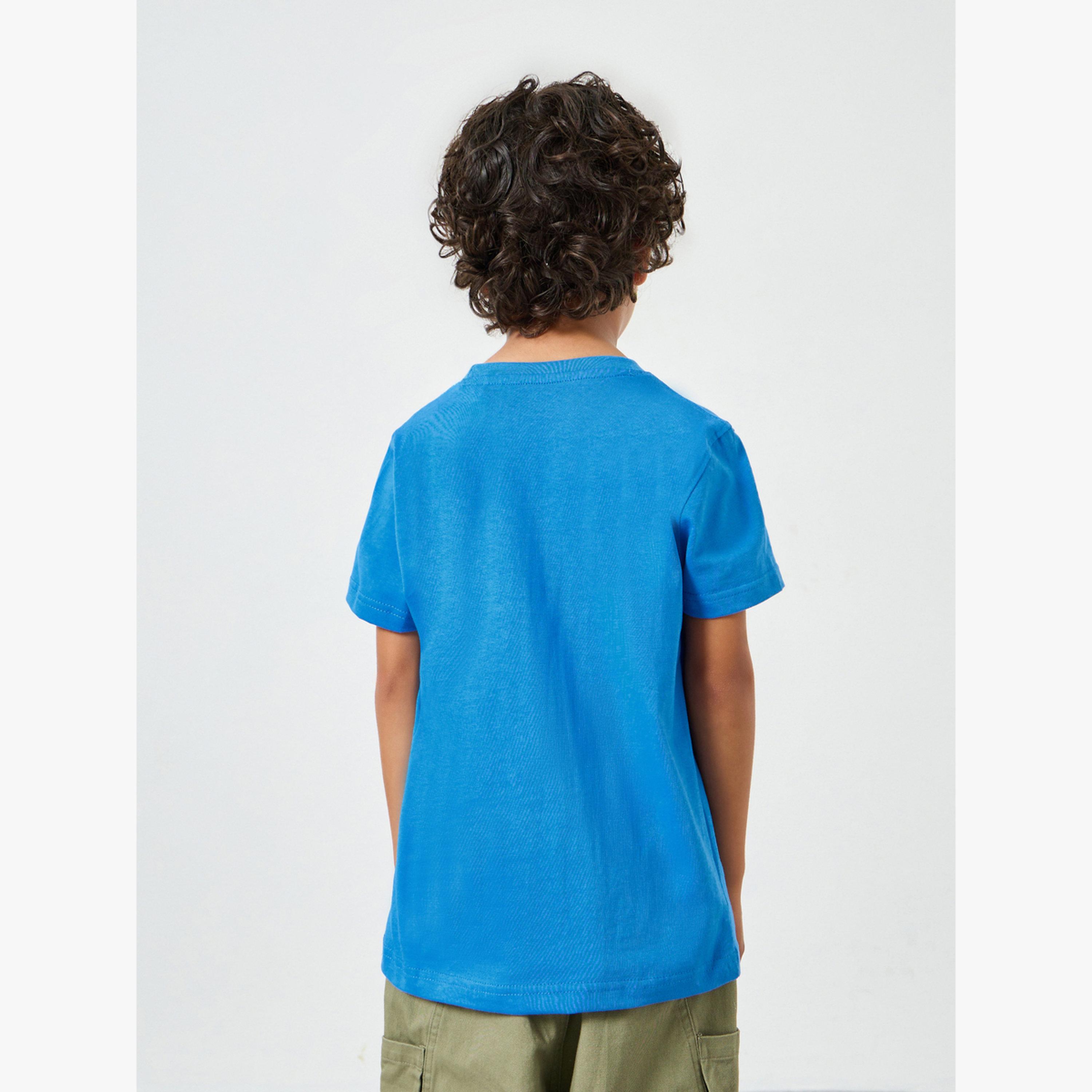 تيشيرت قطن بطبعة سمكة قرش للأولاد-boys-clothing-tshirtsandpolos-image-3