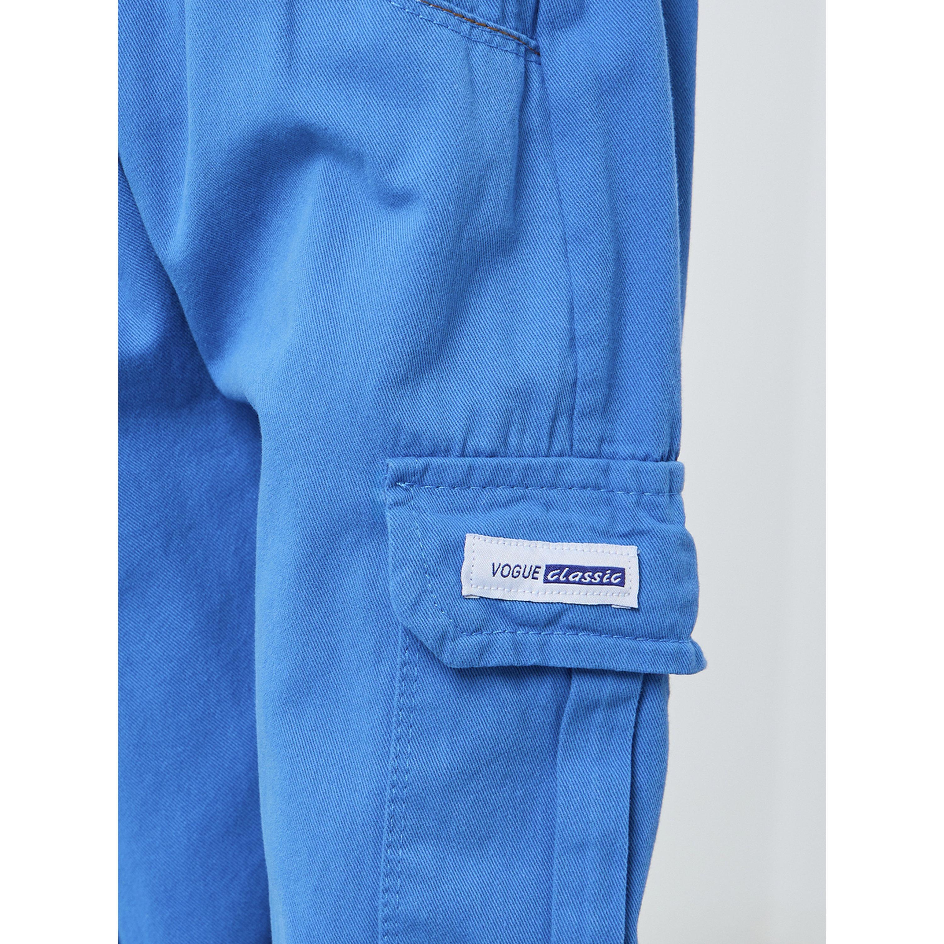 Styli Boys Cotton Elastic Hem Cargo Joggers-boys-clothing-bottoms-joggersandtrackpants-image-3