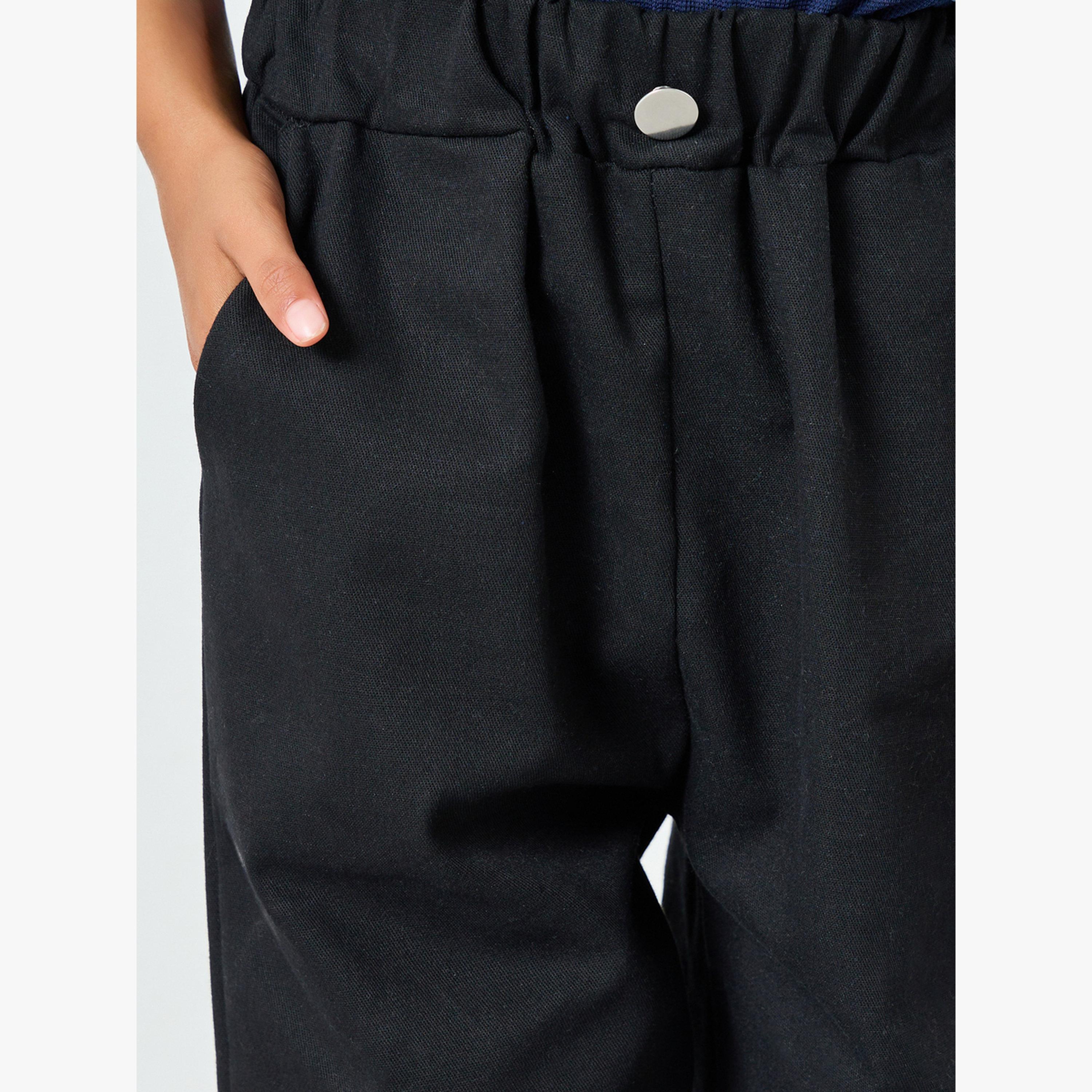 بنطال قطن للأولاد بجيوب جانبية-boys-clothing-bottoms-trousers-image-3