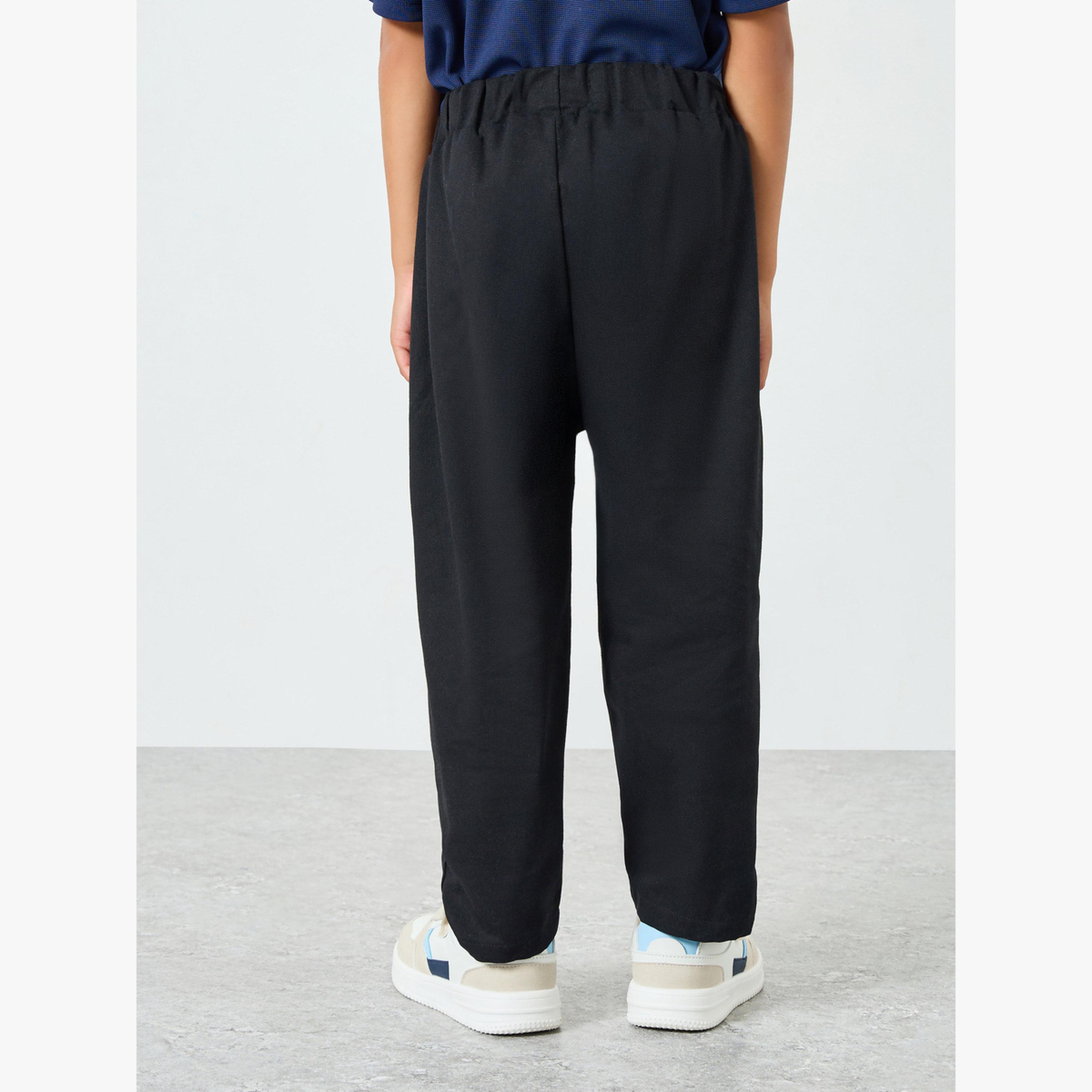 Styli Boys Cotton Pants with Side Pocket-boys-clothing-bottoms-trousers-image-4