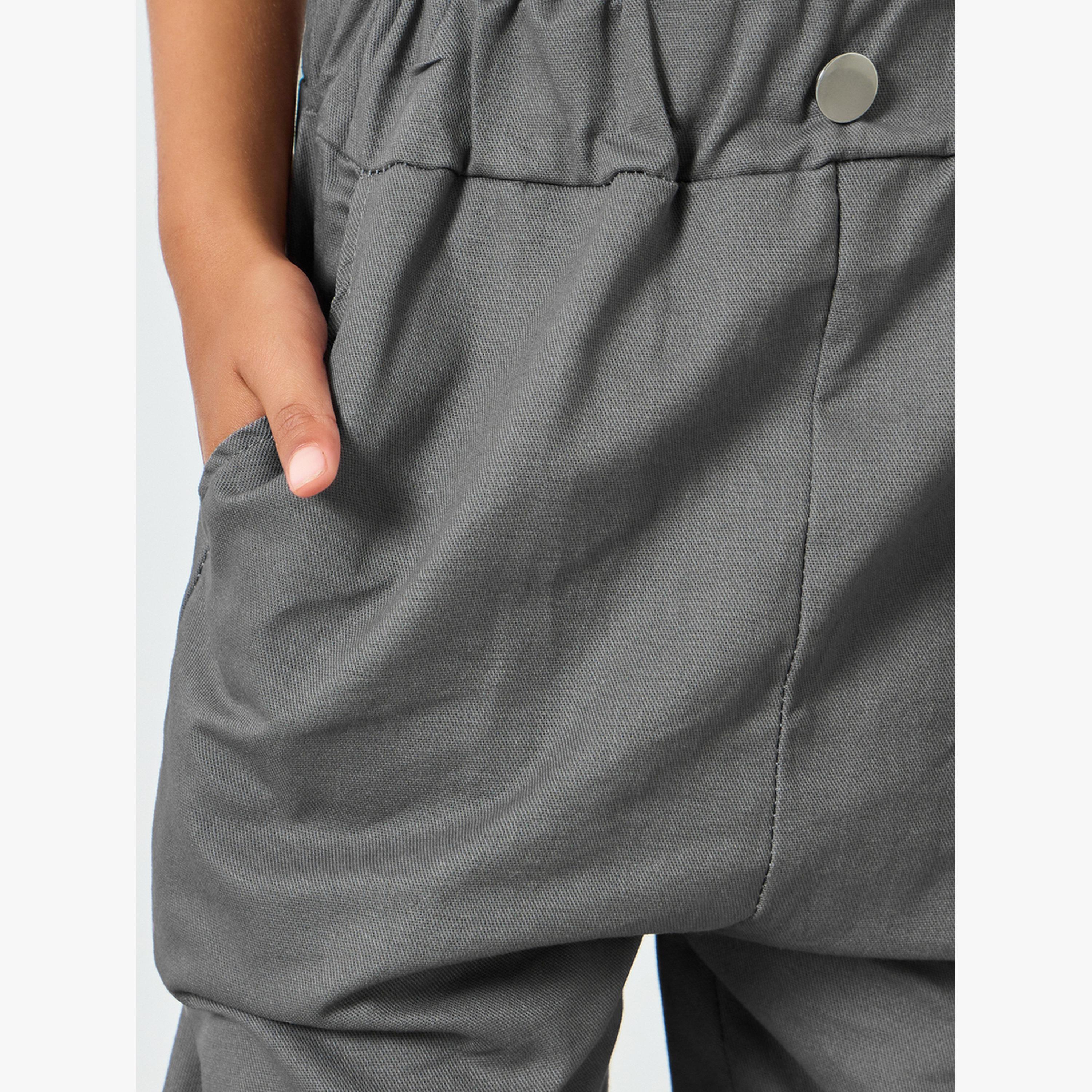 Styli Boys Cotton Pants with Side Pocket-boys-clothing-bottoms-trousers-image-3