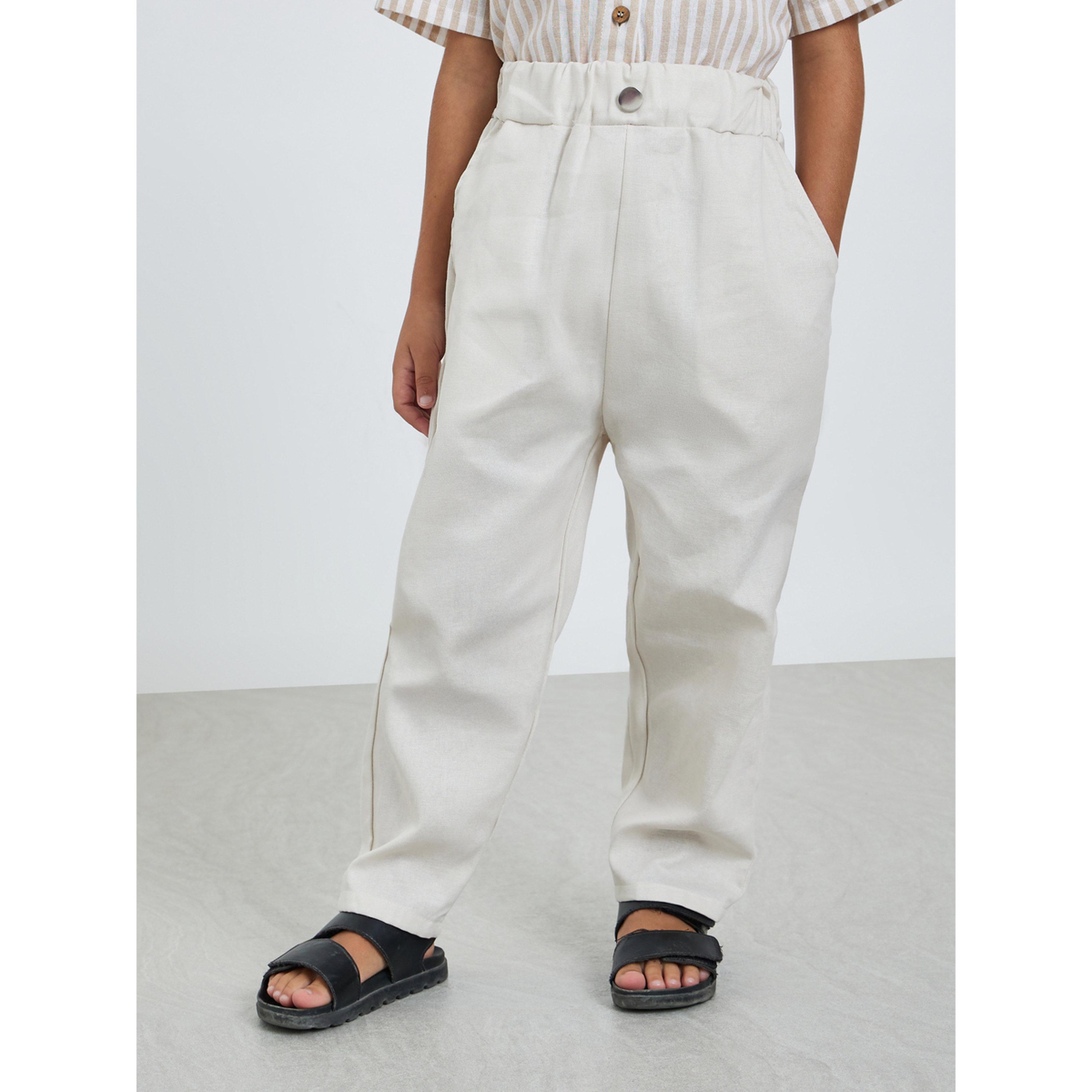 بنطال قطن بجيب جانبي للأولاد-boys-clothing-bottoms-trousers-image-1