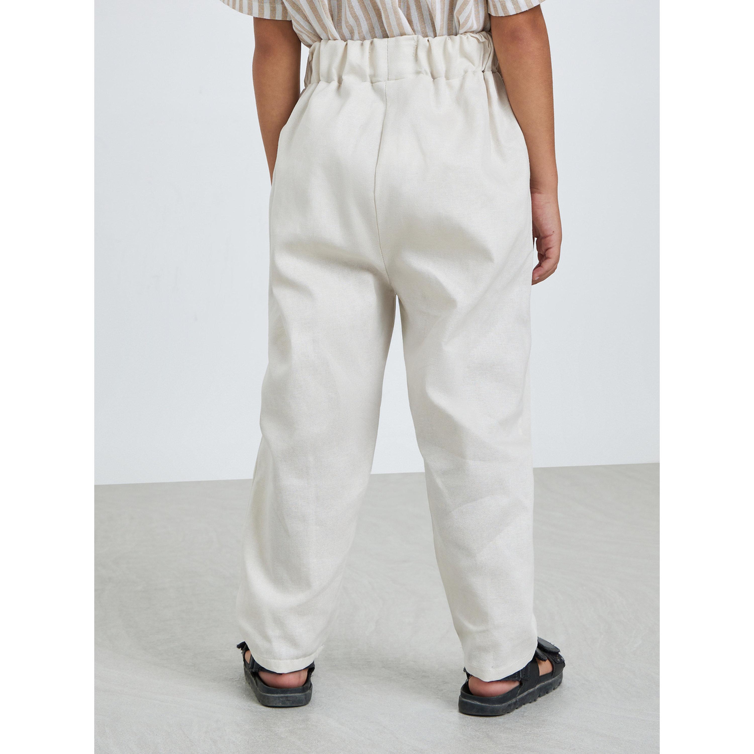 Styli Boys Cotton Pants with Side Pocket-boys-clothing-bottoms-trousers-image-4