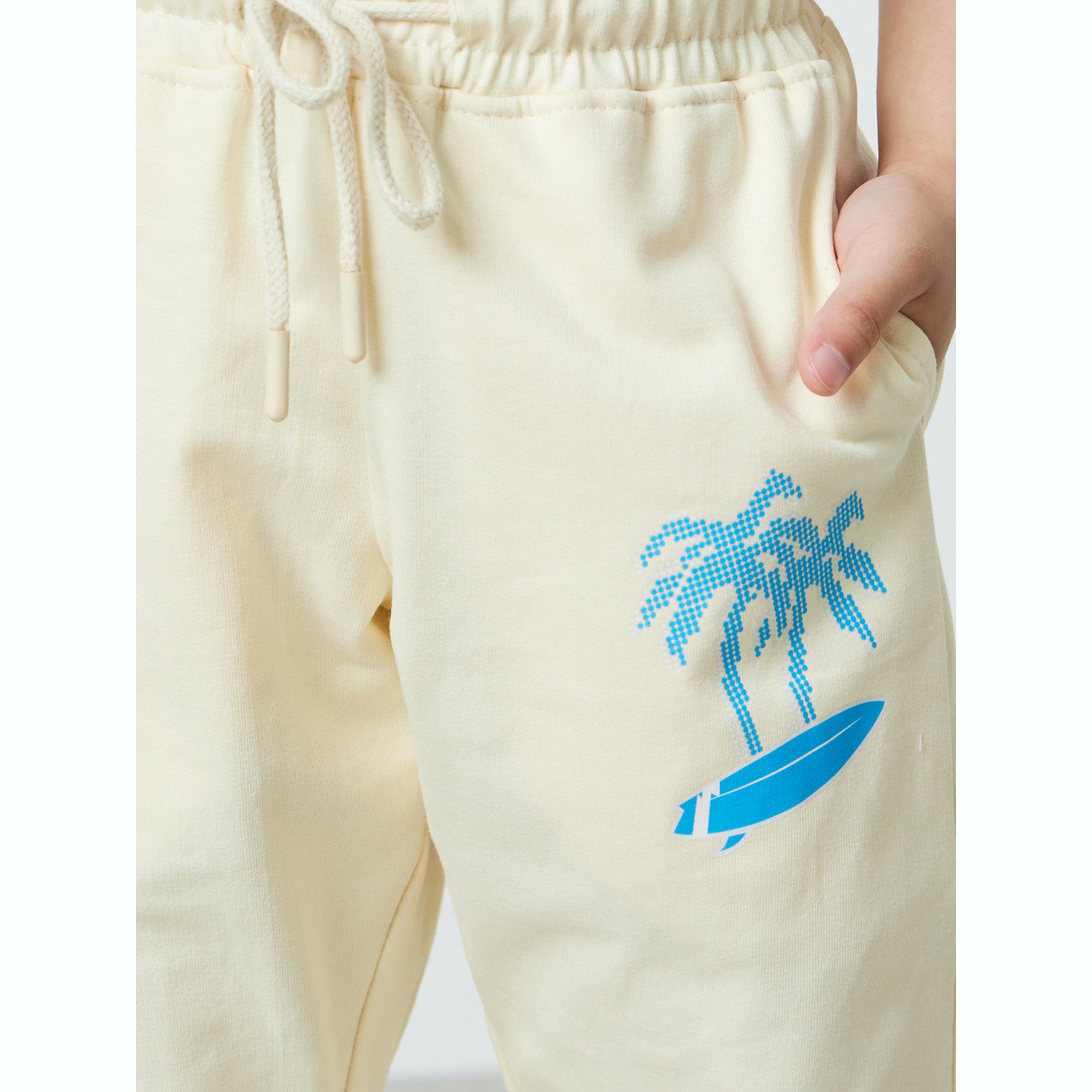 Styli Boys Graphic Print Joggers with Side Pocket-boys-clothing-bottoms-joggersandtrackpants-image-3
