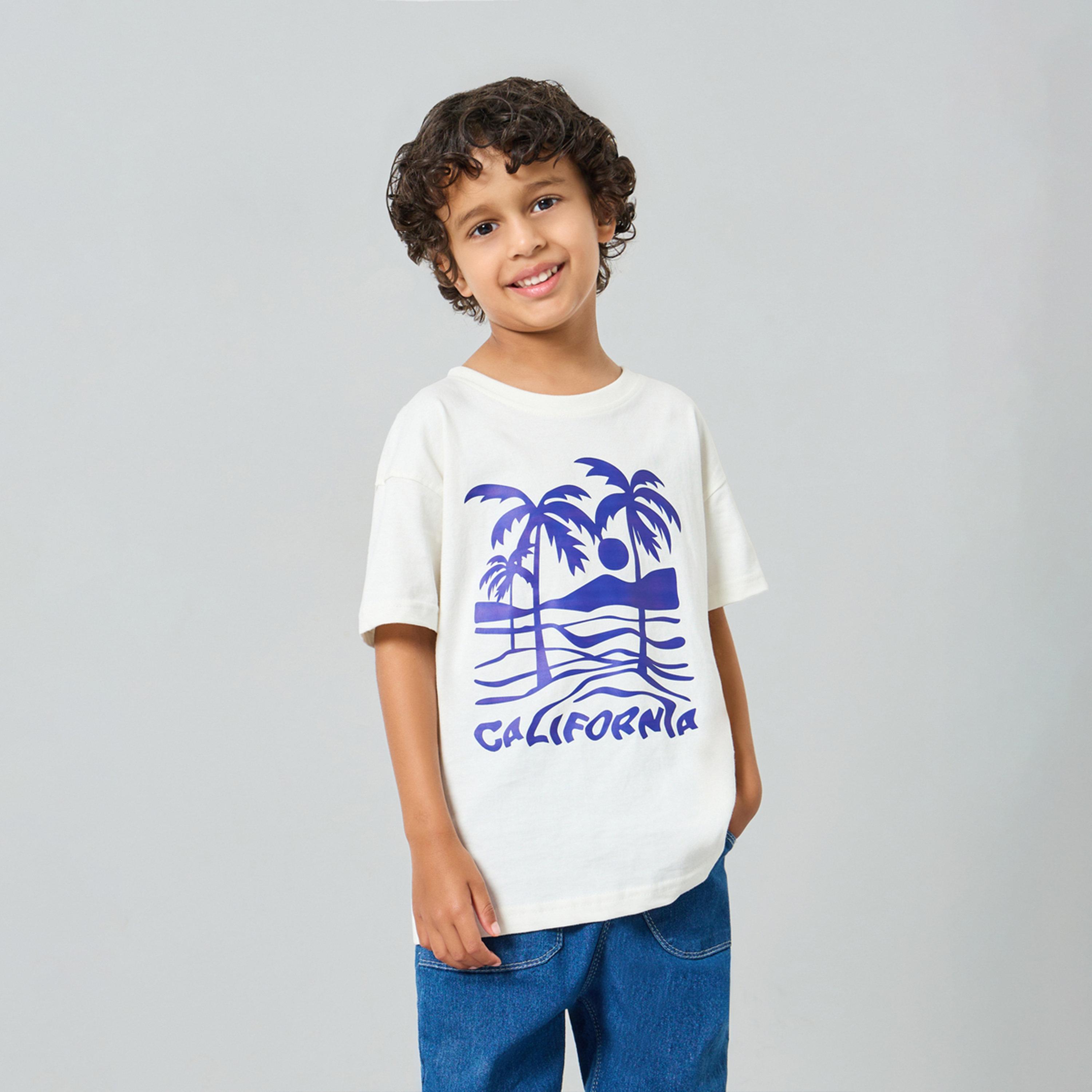 Styli Boys California Print Oversized T-Shirt-boys-clothing-tshirtsandpolos-image-1