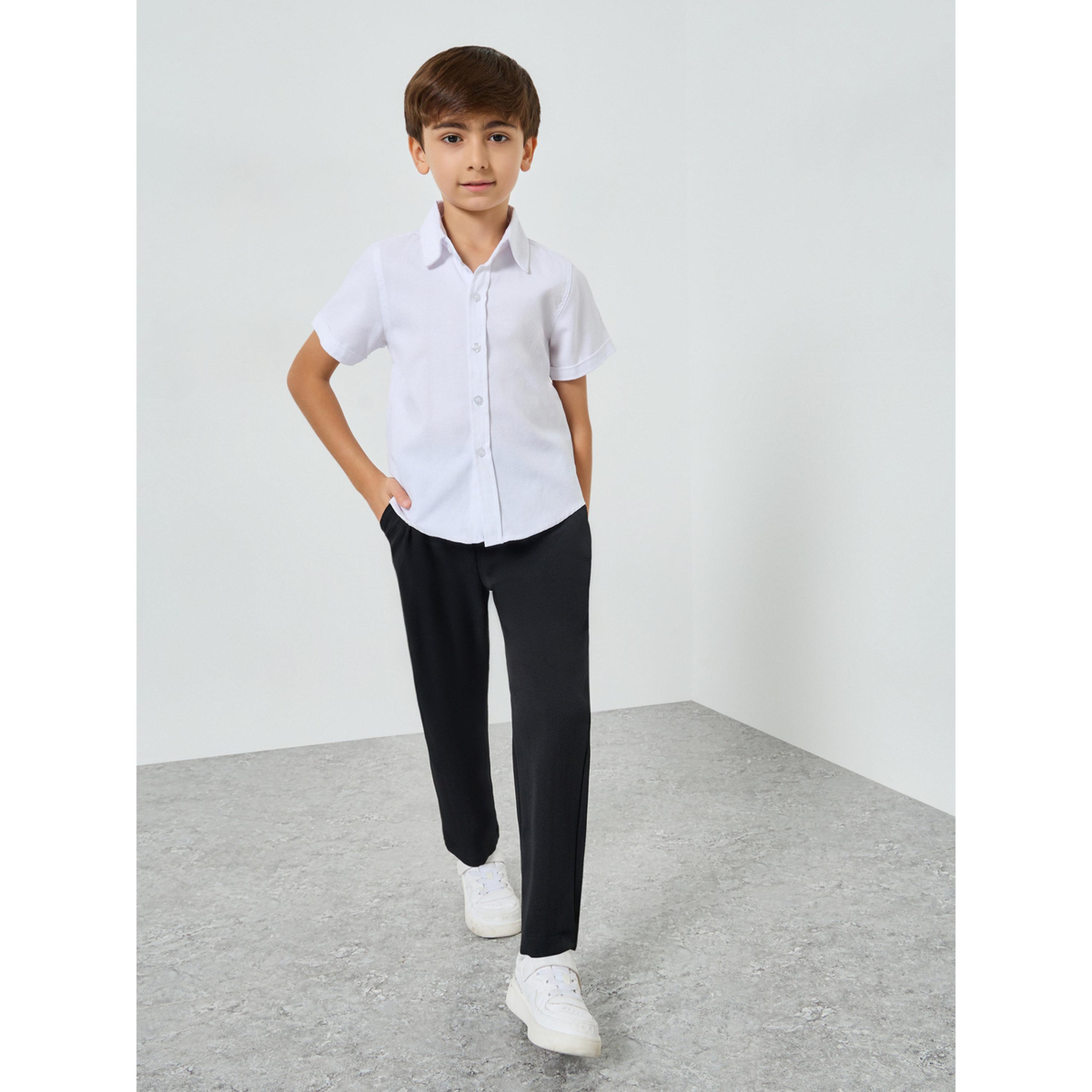 Styli Boys Solid Straight Leg Pants-boys-clothing-bottoms-trousers-image-2