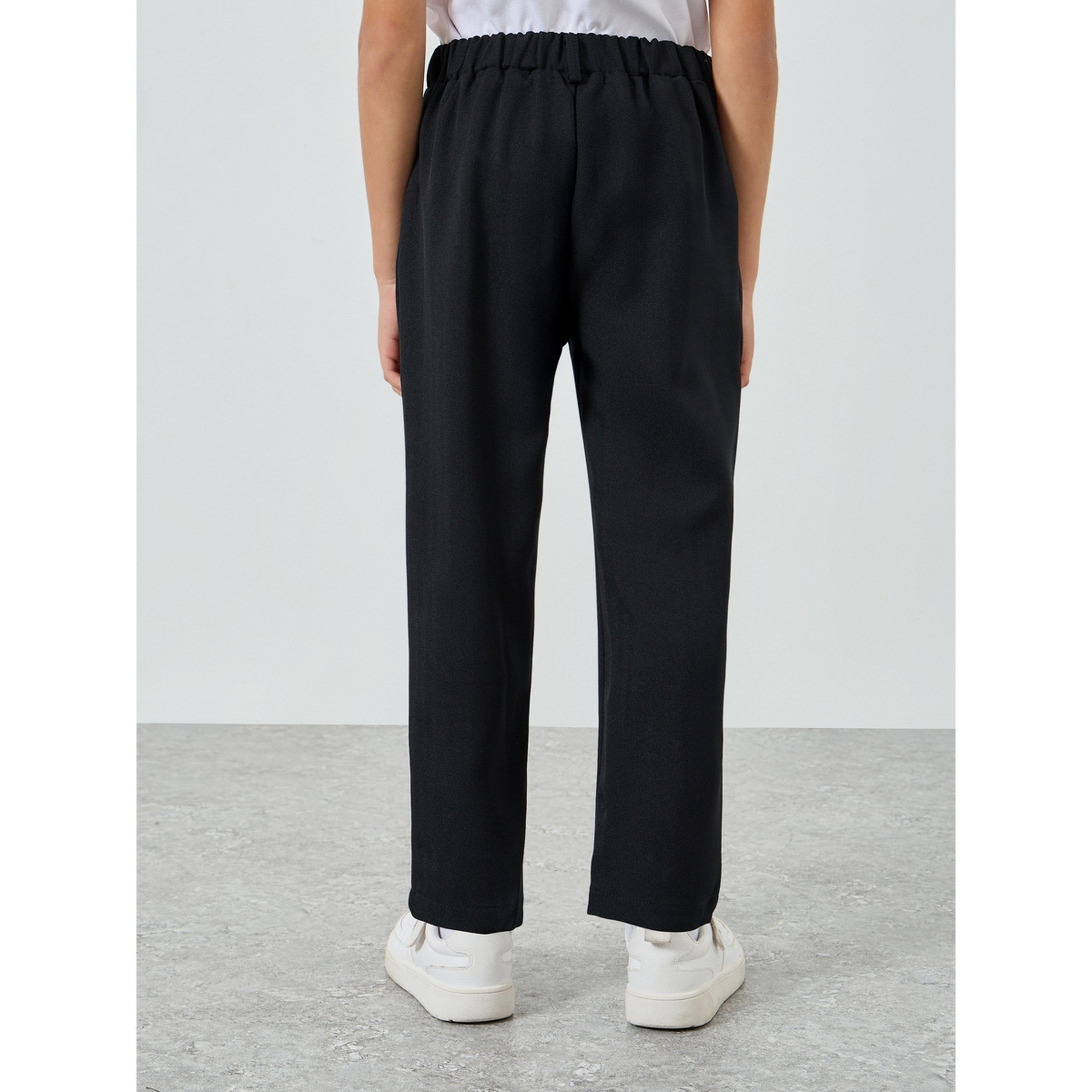 Styli Boys Solid Straight Leg Pants-boys-clothing-bottoms-trousers-image-4