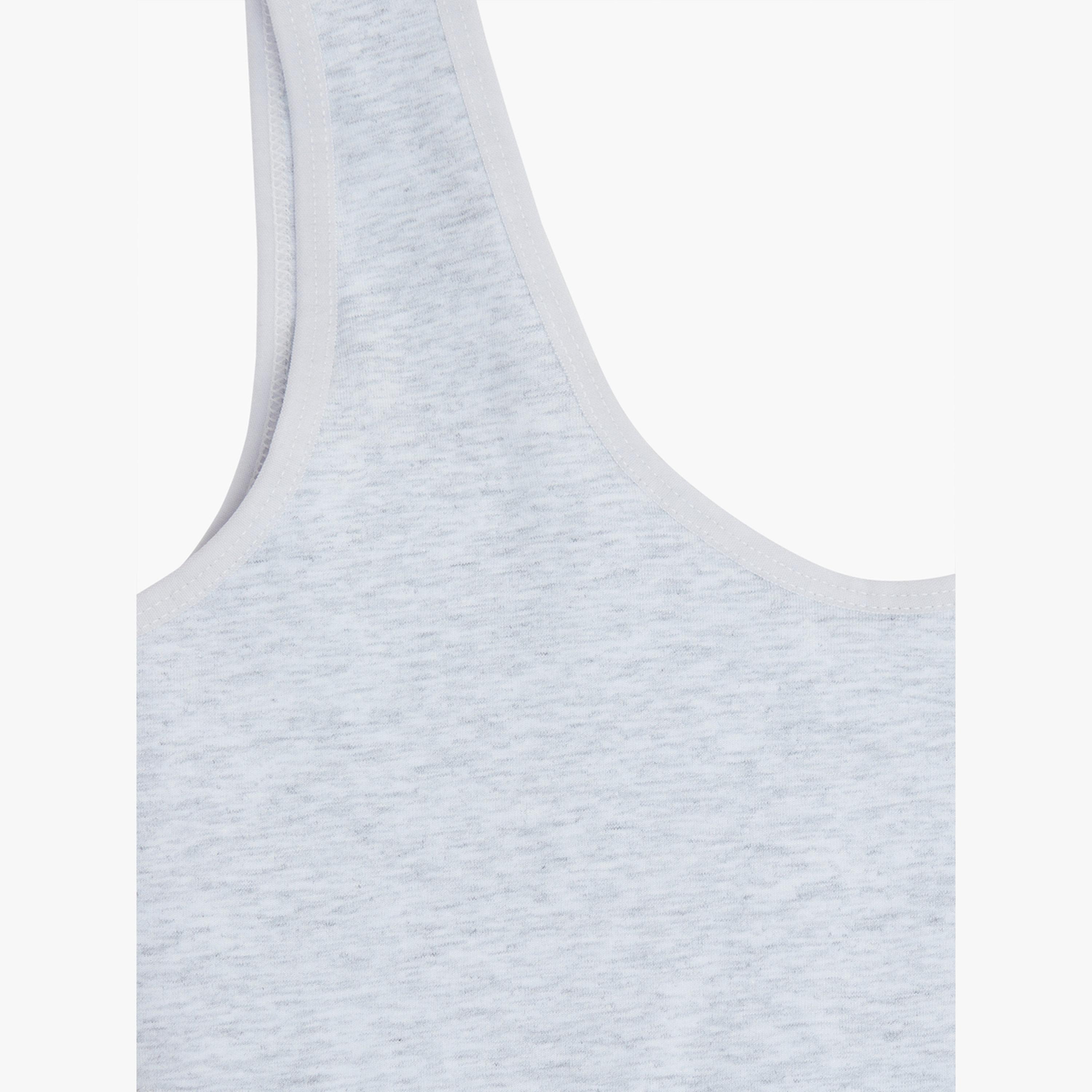 Styli Girls Grey Cotton Cami-girls-clothing-innerwear-image-2
