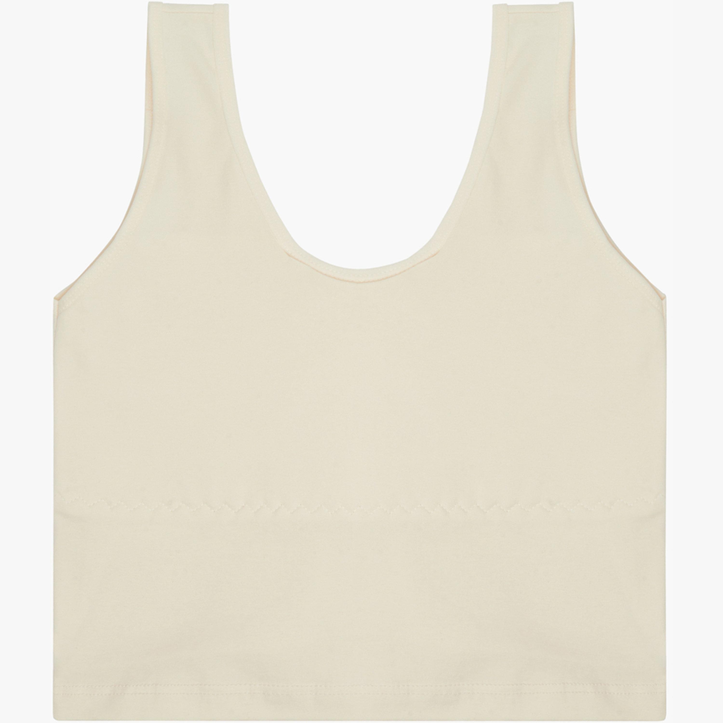 Styli Kids Off-White Cotton Cami-girls-clothing-innerwear-image-1