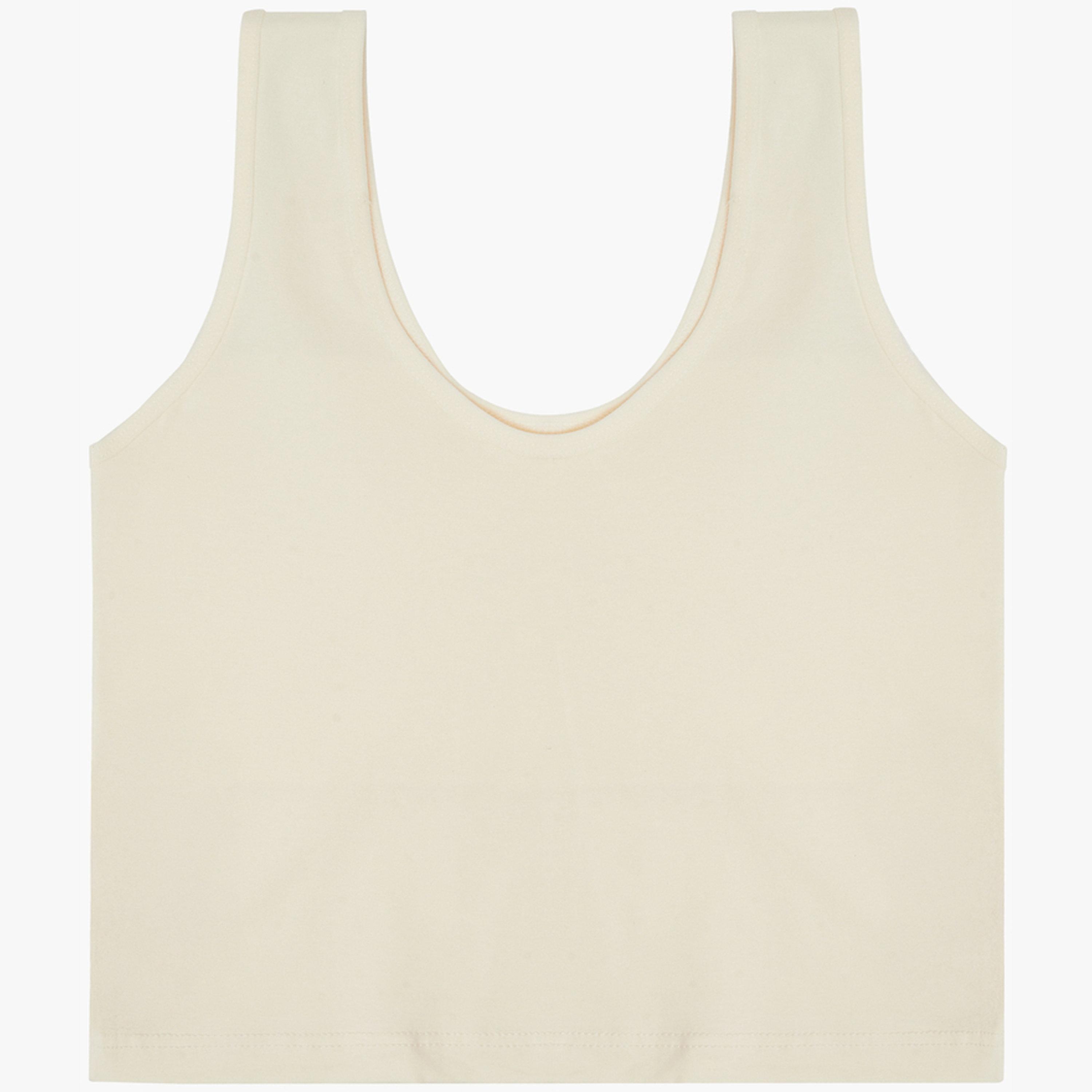 Styli Kids Off-White Cotton Cami-girls-clothing-innerwear-image-3