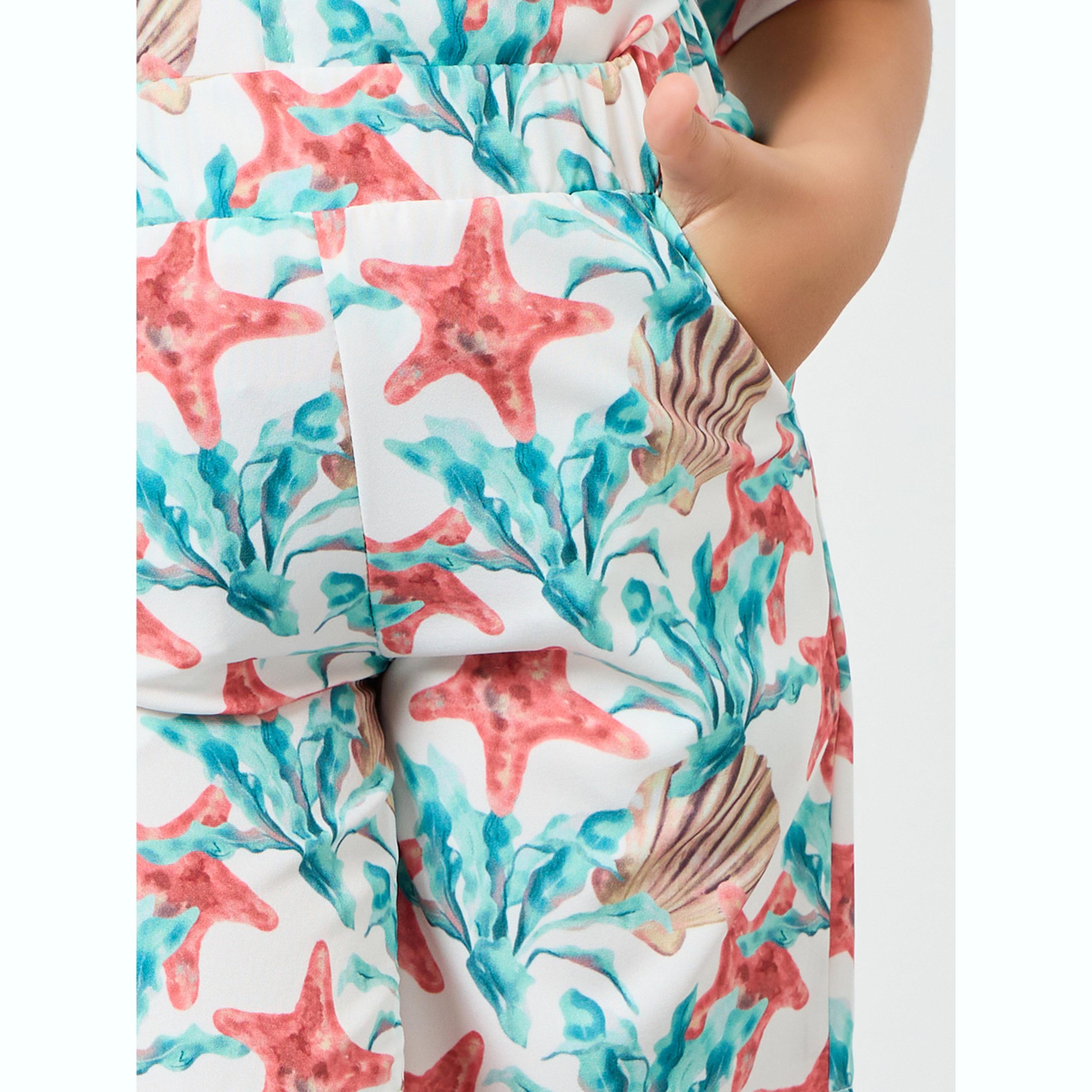 Styli Girls Coastal Printed Shorts-girls-clothing-bottoms-shorts-image-3