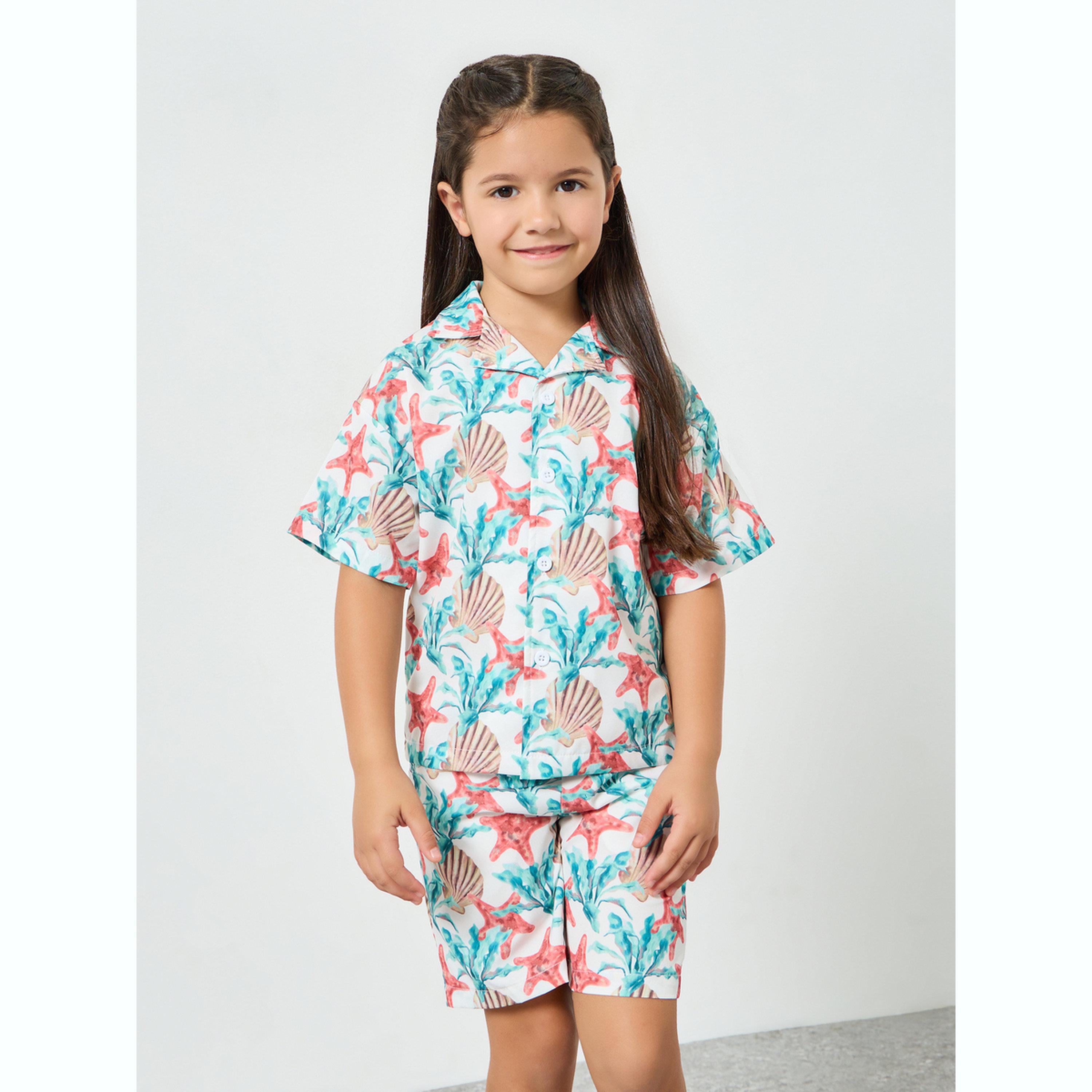 بلوزة بأكمام قصيرة وطبعات بناتي-girls-clothing-blousesandshirts-image-1