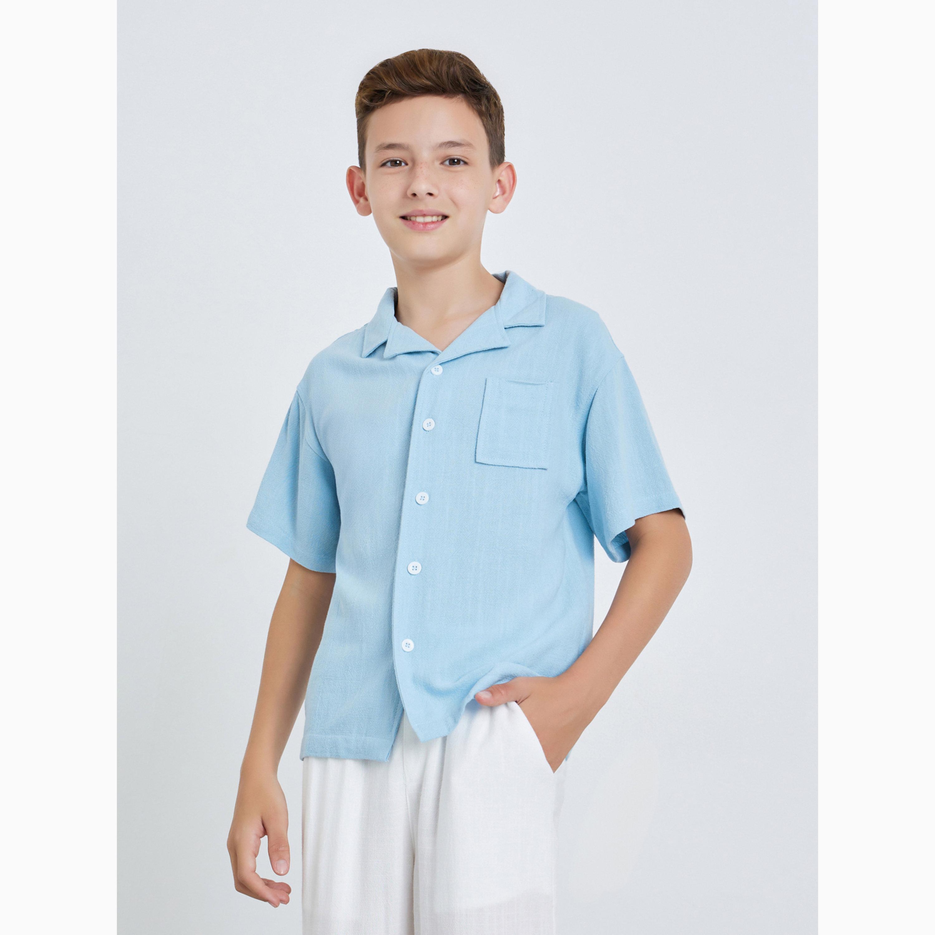قميص بياقة ريزورت للأطفال-boys-clothing-shirts-image-1