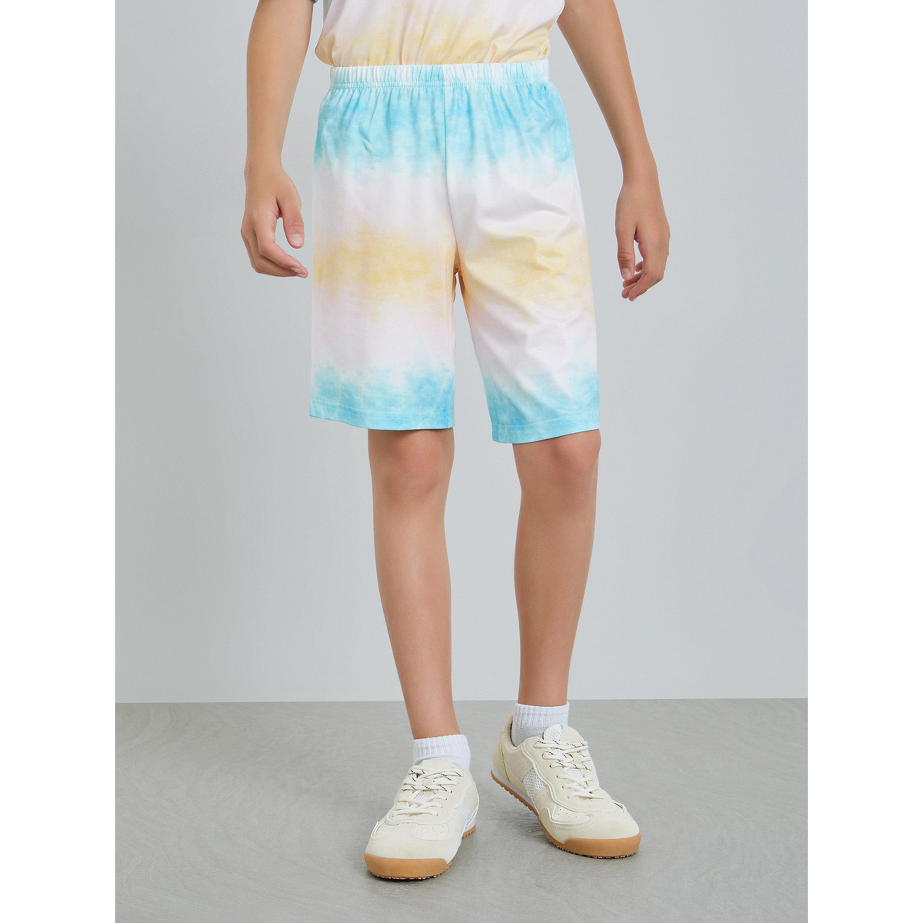 Styli Boys Tie-Dye T-Shirt and Shorts Set-boys-clothing-setsandcoords-image-5