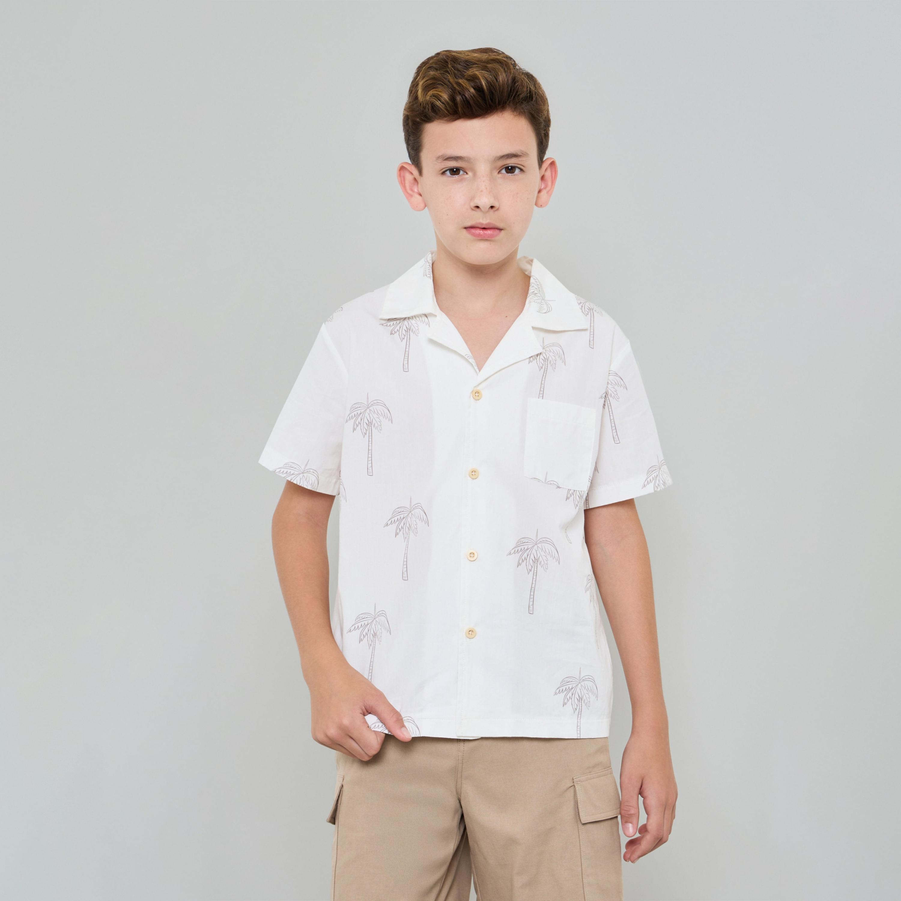 قميص بياقة ريزورت مطرز للأولاد-boys-clothing-shirts-image-1