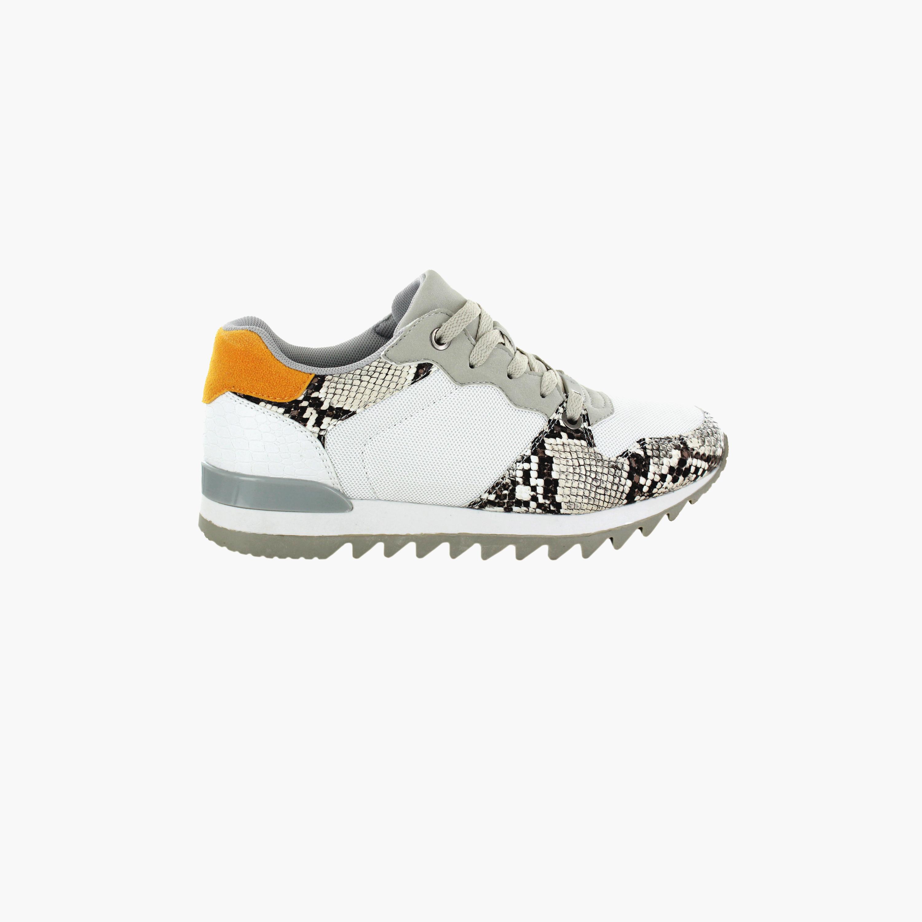 Menbur Women's Reptile Print Low Ankle Sneakers | 21201-women-shoes-sneakers-image-2