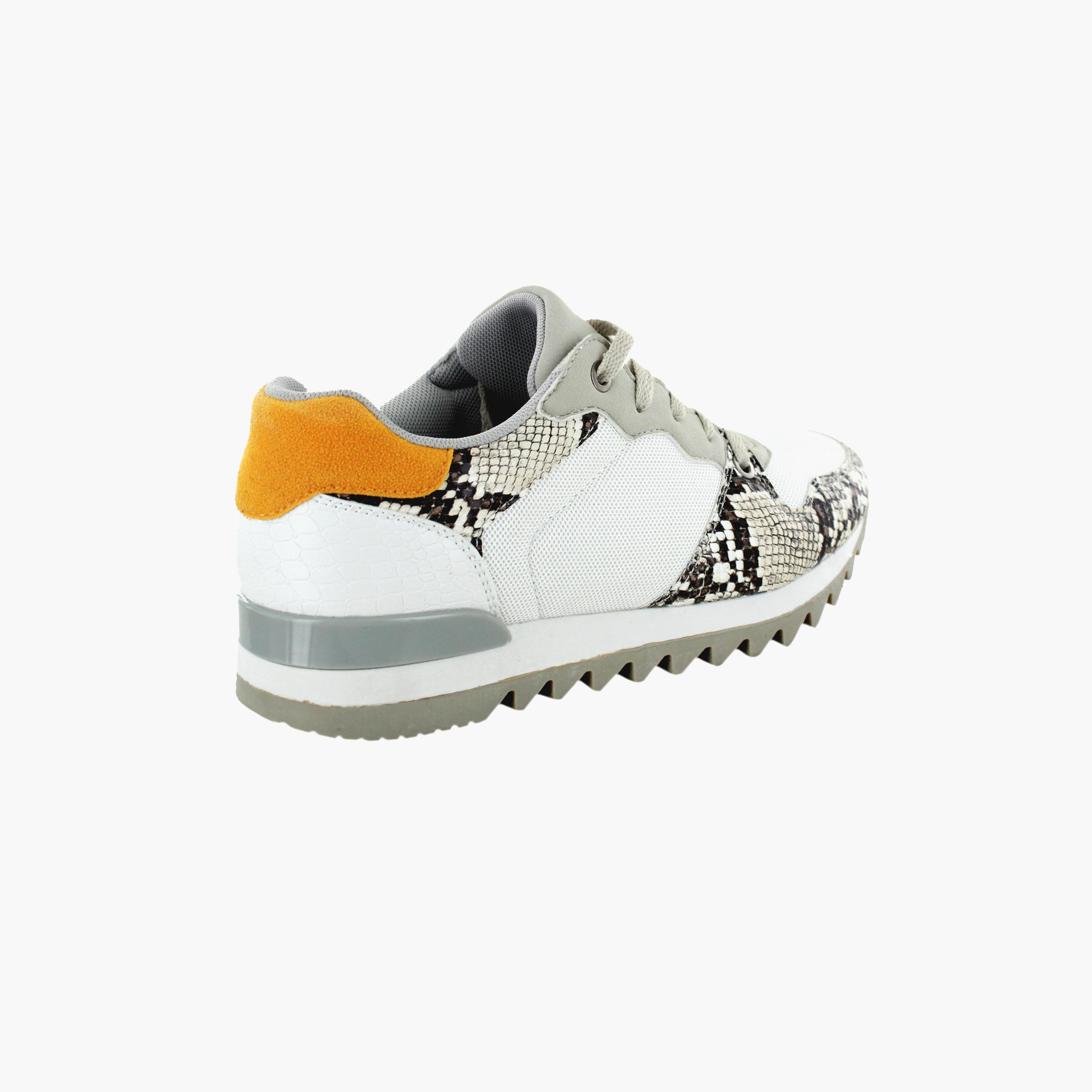 Menbur Women's Reptile Print Low Ankle Sneakers | 21201-women-shoes-sneakers-image-3
