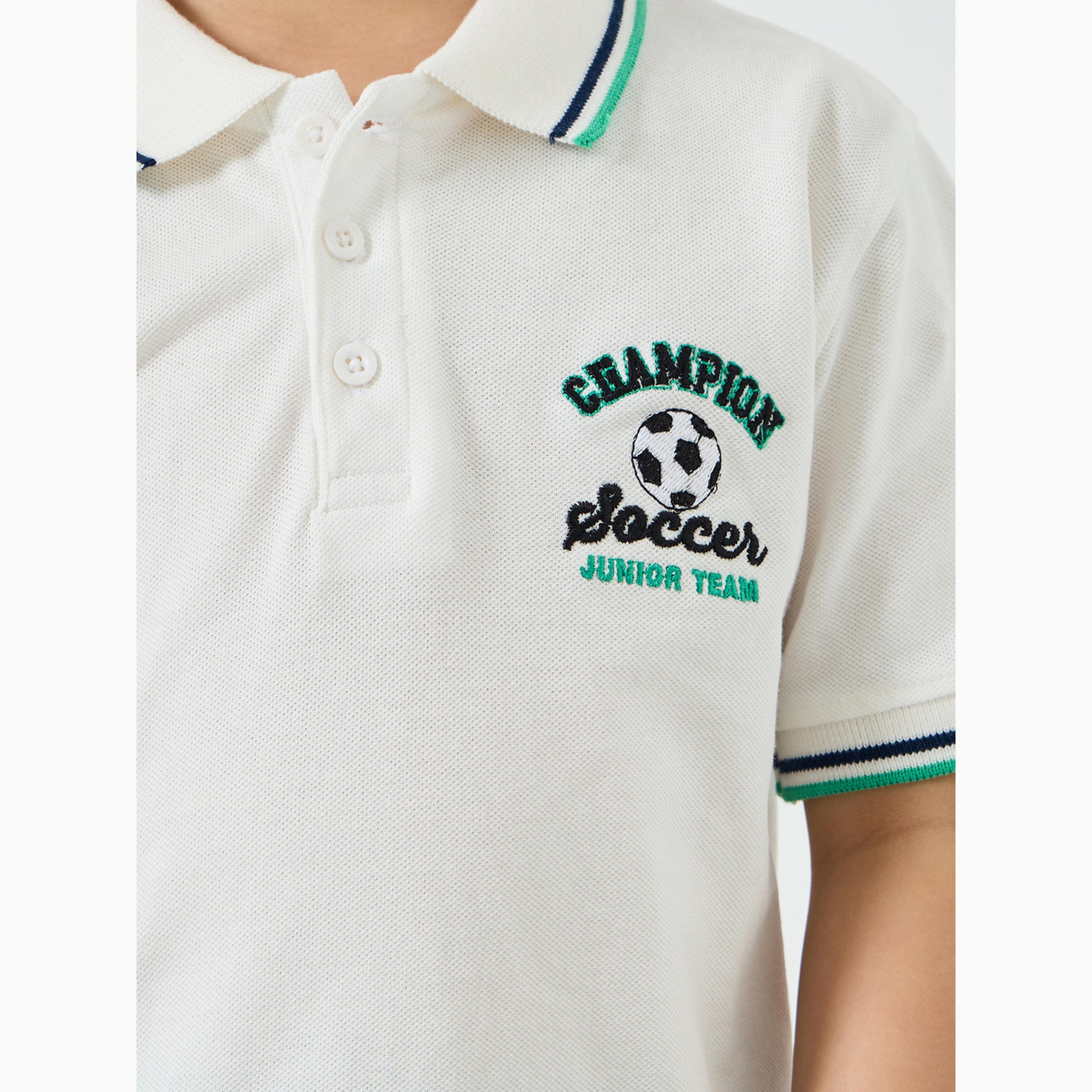 تي شيرت بولو للأولاد بتفاصيل مطرزة-boys-clothing-tshirtsandpolos-image-4