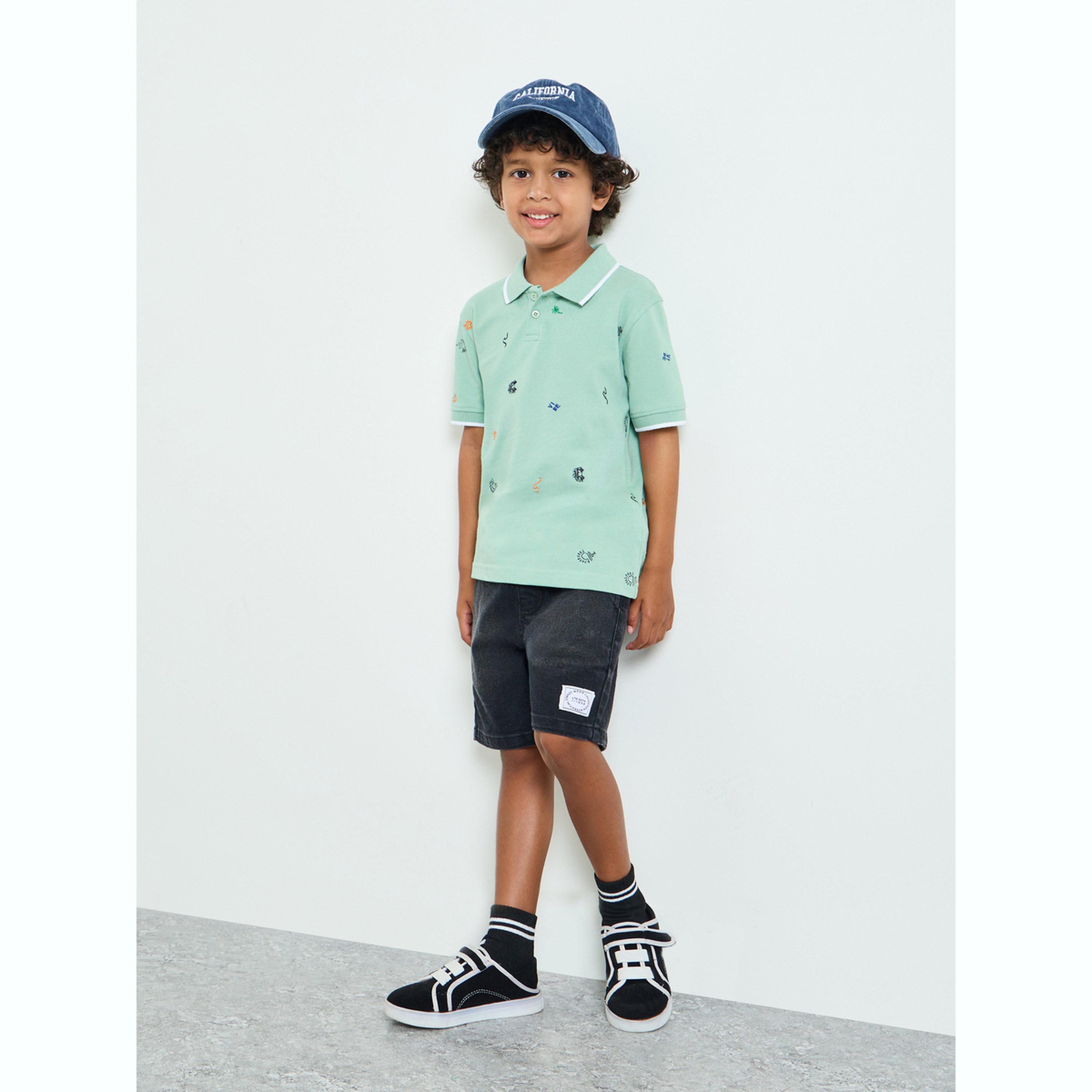 تيشيرت بولو مطرز للأولاد-boys-clothing-tshirtsandpolos-image-2