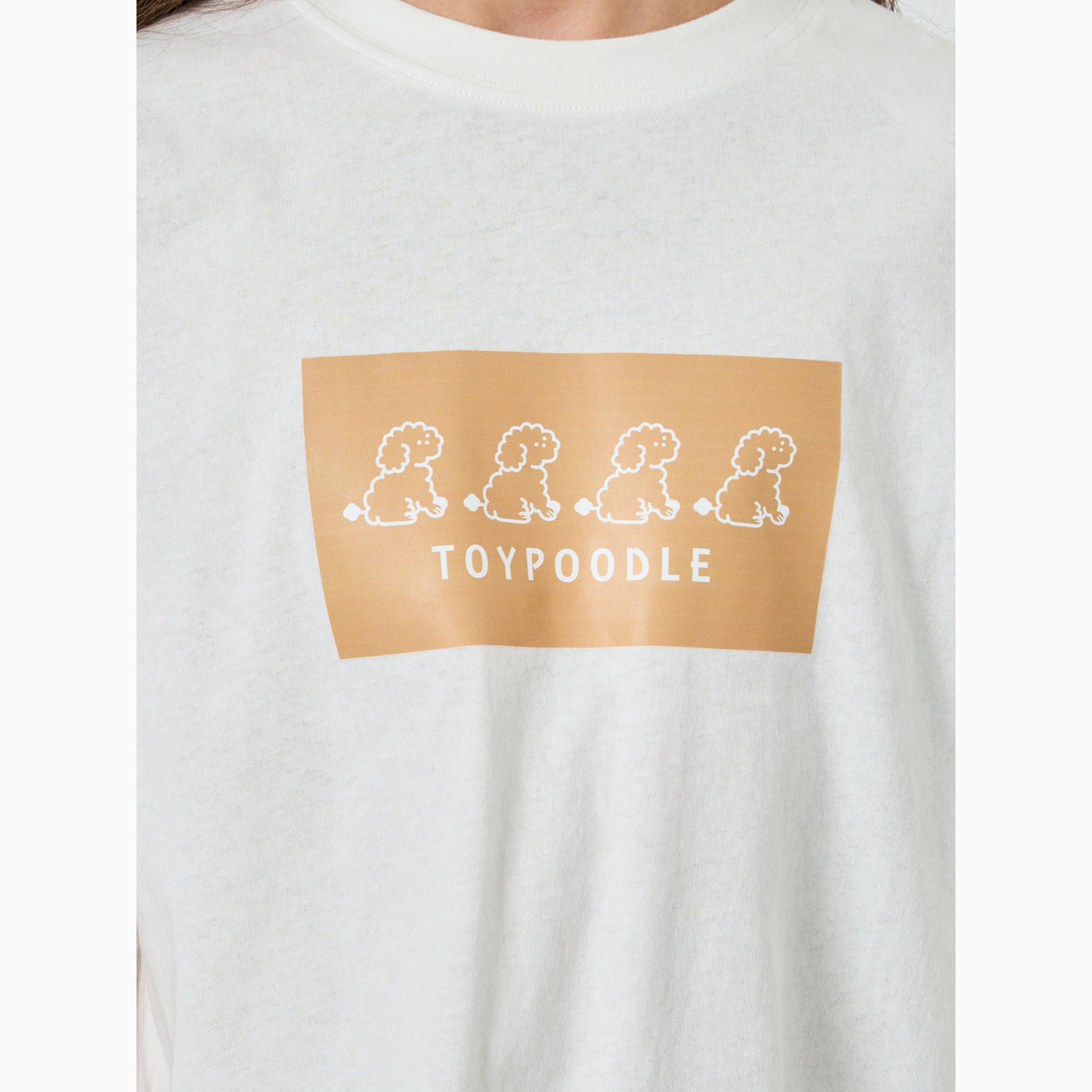 تيشيرت بياقة دائرية وطبعة جرافيك-girls-clothing-tshirts-image-5