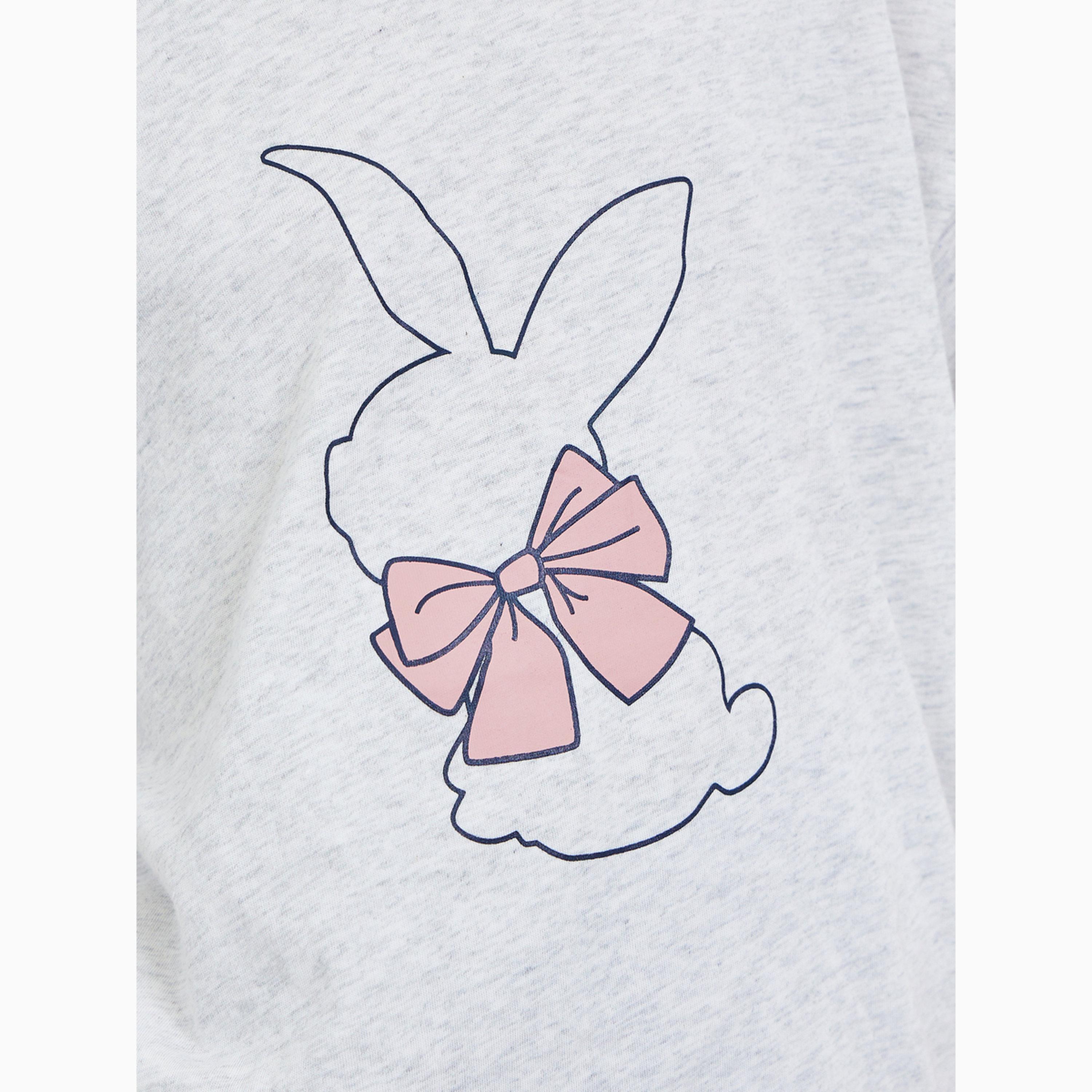 Take Two Girls Graphic Print Dropped Shoulder Short Sleeve T-Shirt-girls-clothing-tshirts-image-3
