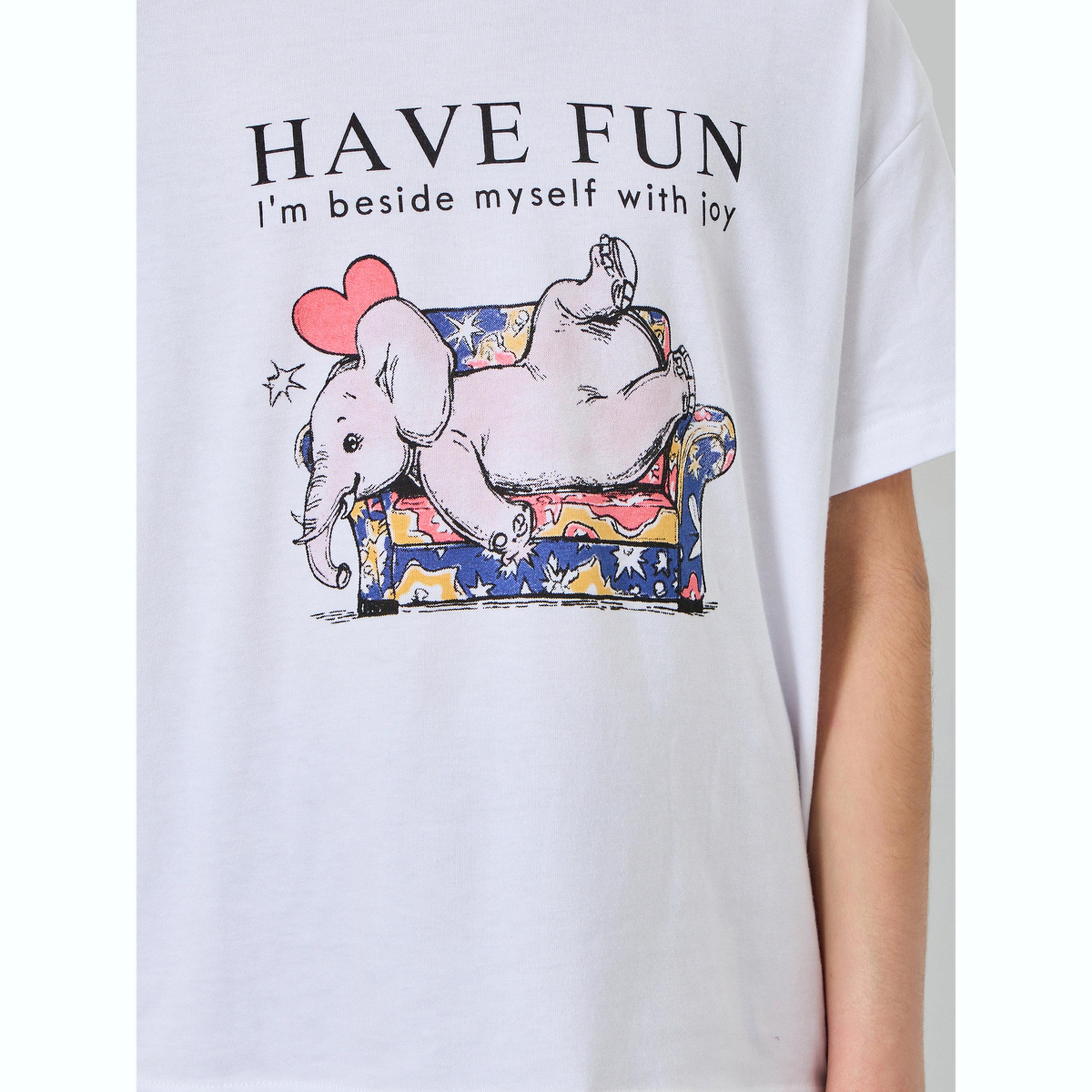 Take Two Teen Girls Printed T-Shirt and Checked Ruffled Skirt Set-girls-clothing-setsandcoords-image-5