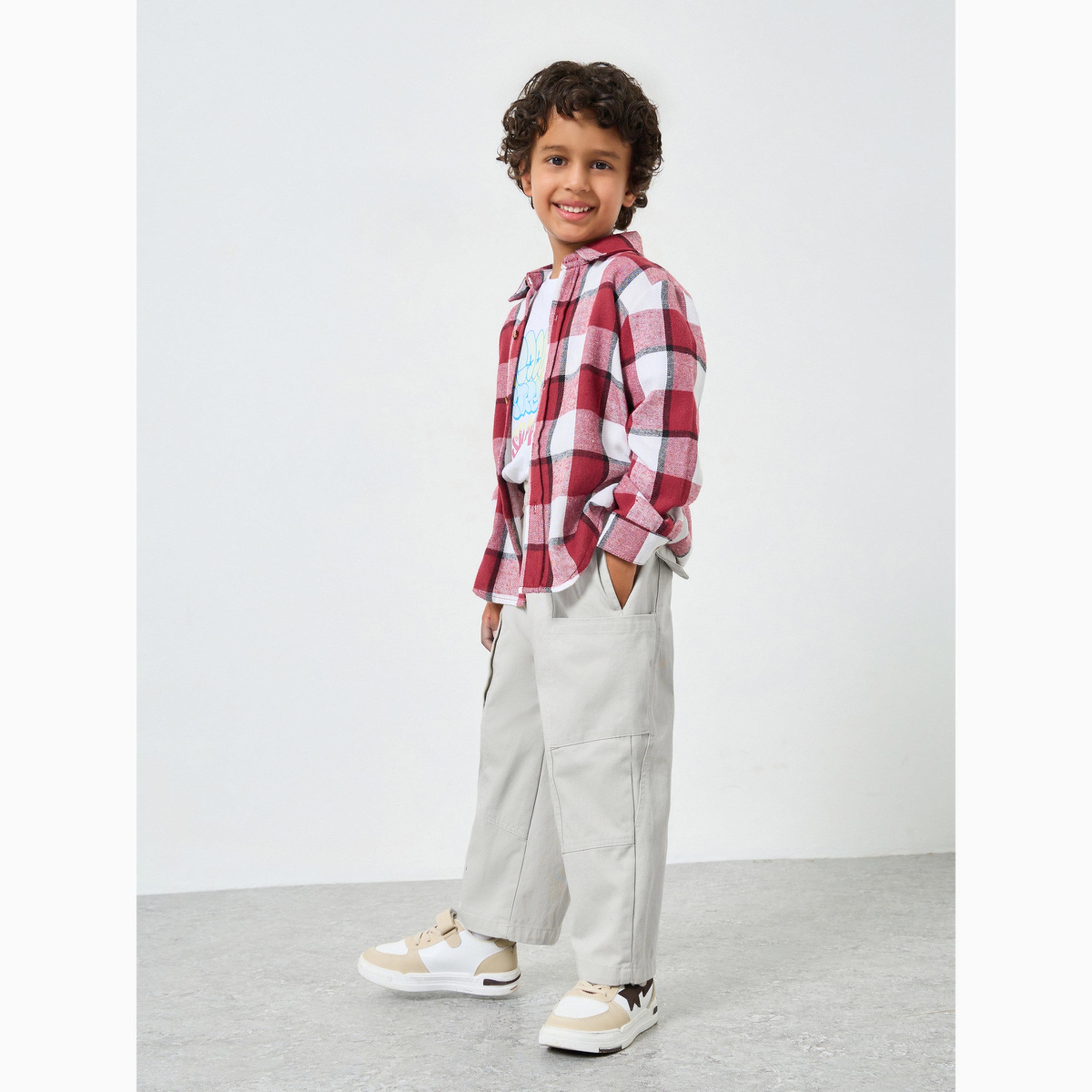 بنطال كارجو بخصر مطاطي-boys-clothing-bottoms-joggersandtrackpants-image-3