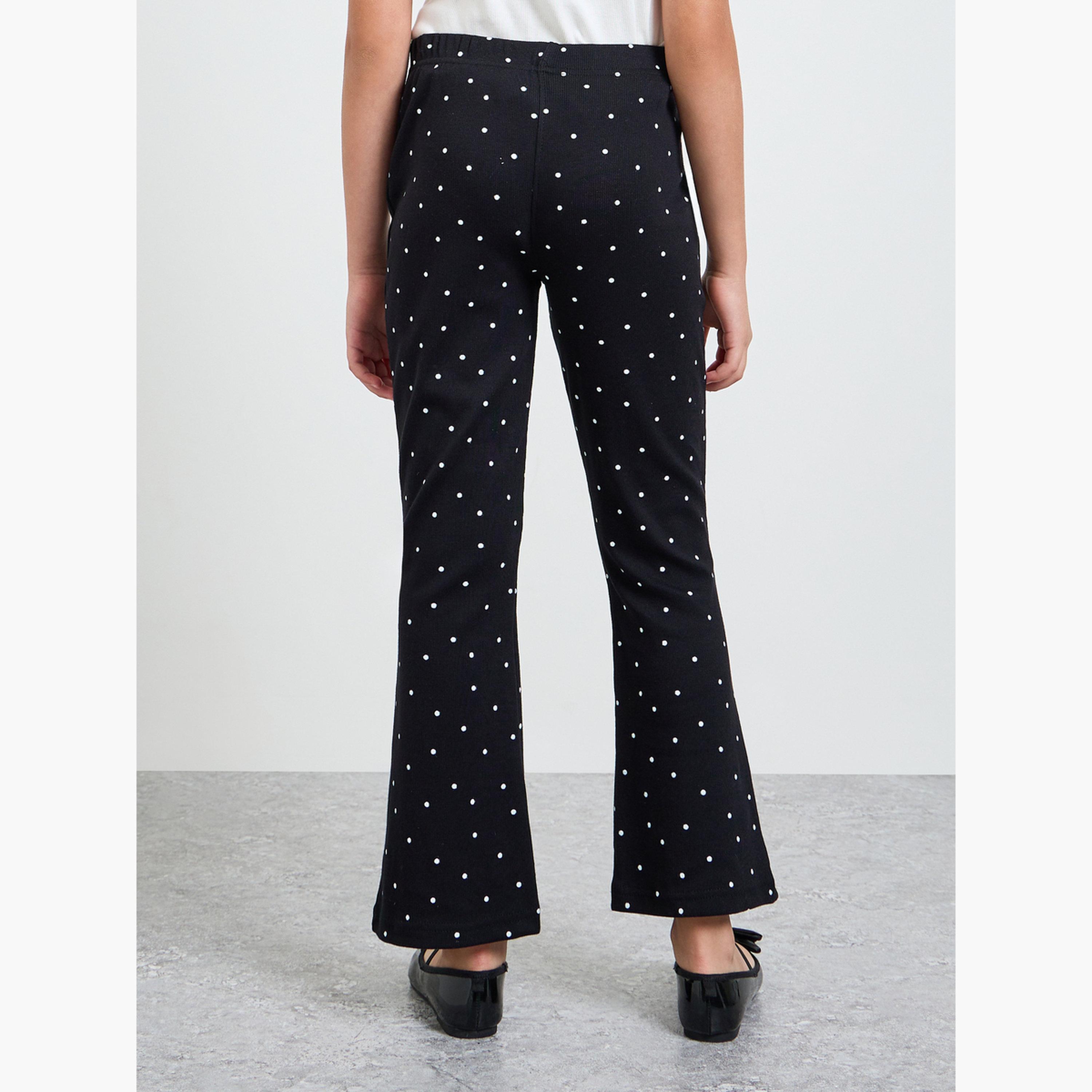 ليقنز واسع بطبعة نقاط للبنات-girls-clothing-bottoms-leggings-image-4