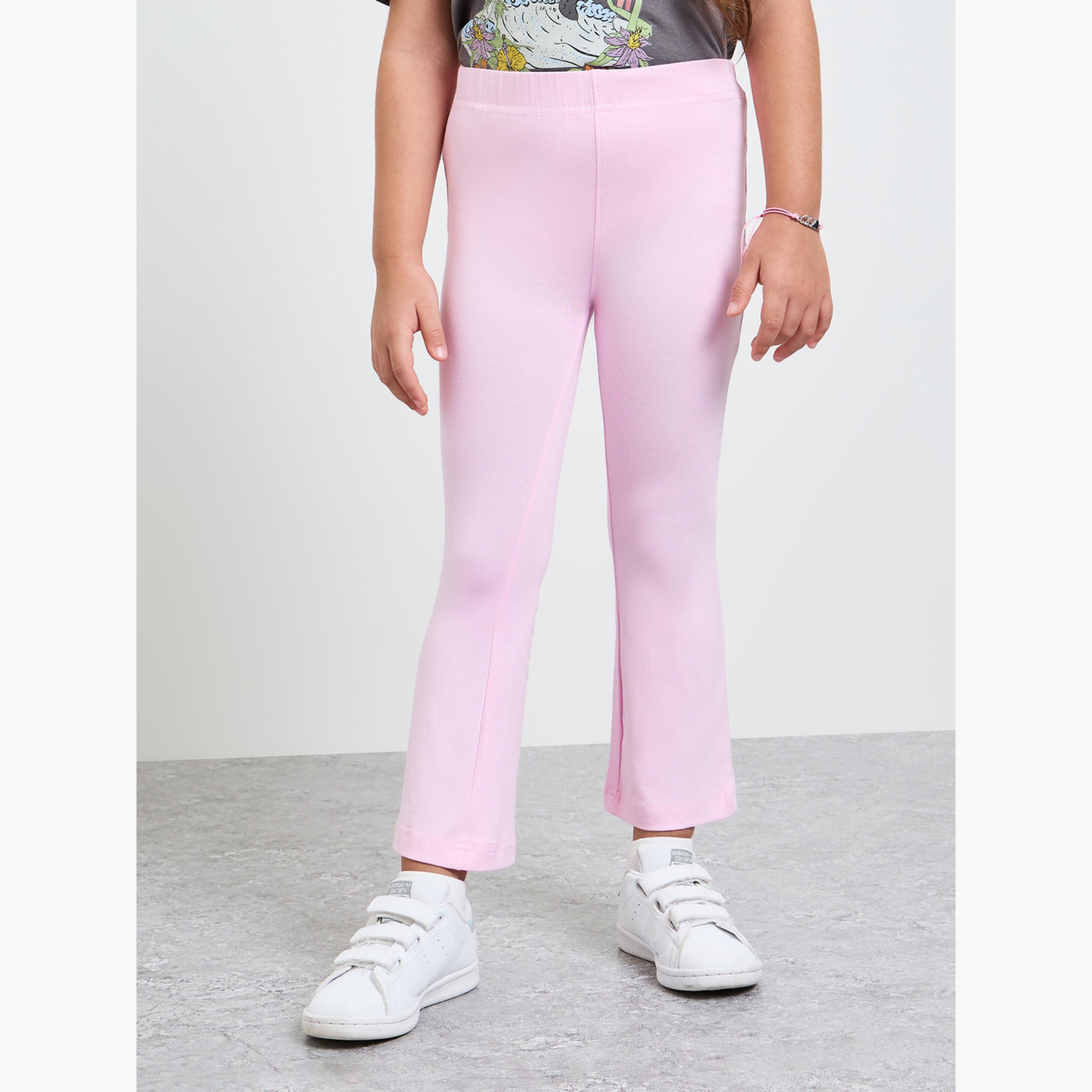مجموعة من ليقنز واسع وتيشيرت بطبعة جرافيك للبنات-girls-clothing-setsandcoords-image-5
