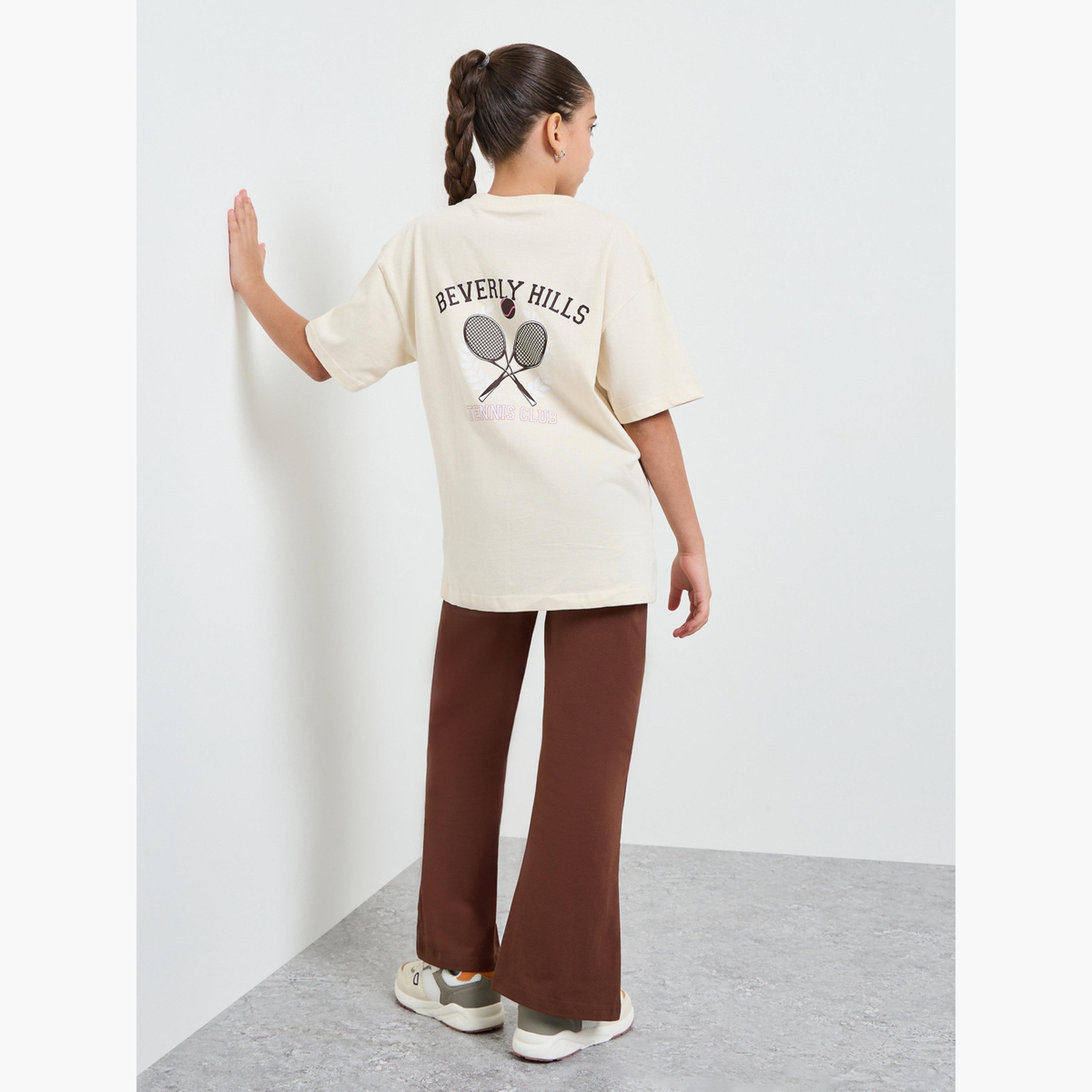مجموعة من ليقنز واسع وتيشيرت واسع للبنات-girls-clothing-setsandcoords-image-2
