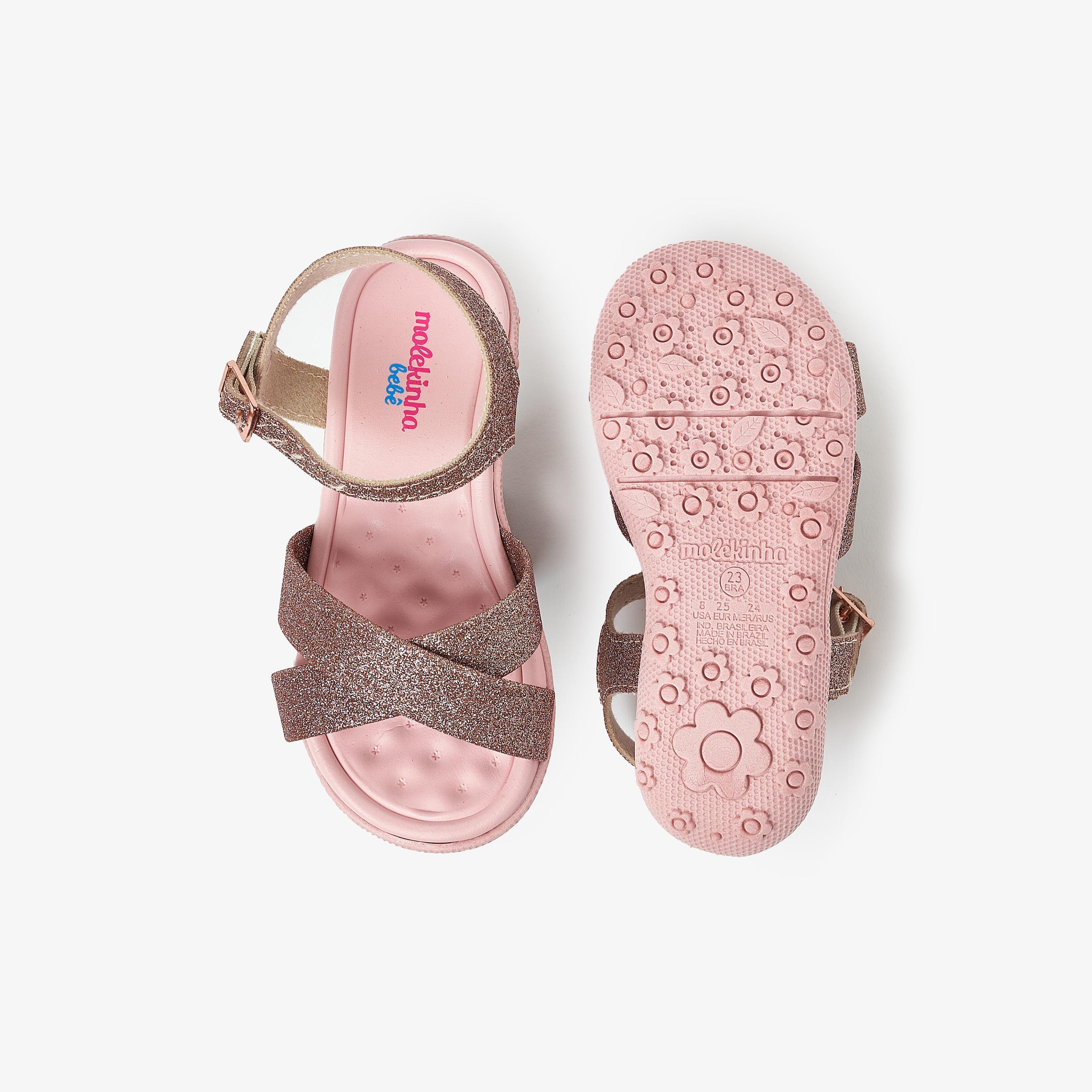 صندل مولكينها للأطفال بأحزمة متقاطعة وحزام خلفي | 2121-101-13251-girls-shoes-sandals-image-4