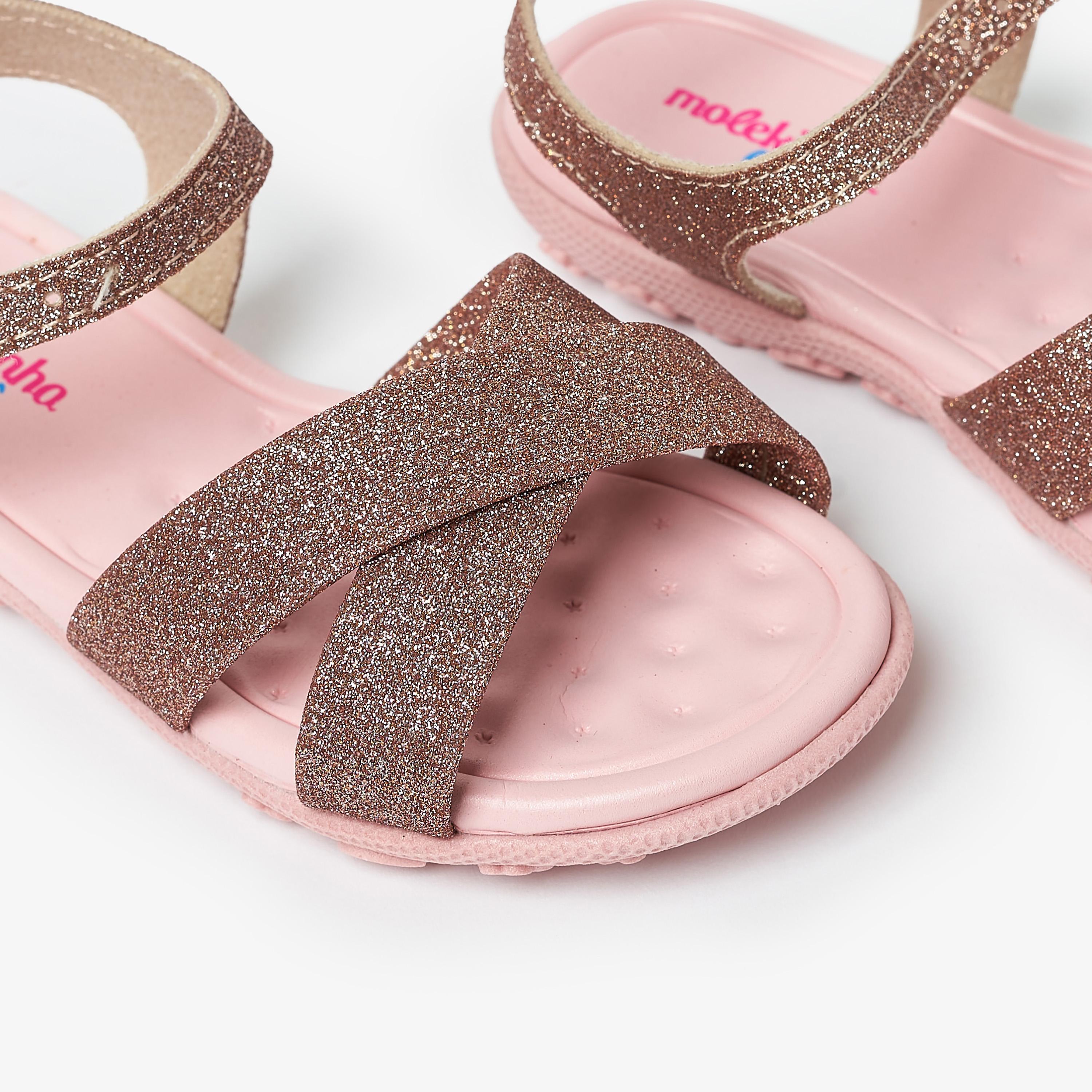 صندل مولكينها للأطفال بأحزمة متقاطعة وحزام خلفي | 2121-101-13251-girls-shoes-sandals-image-5