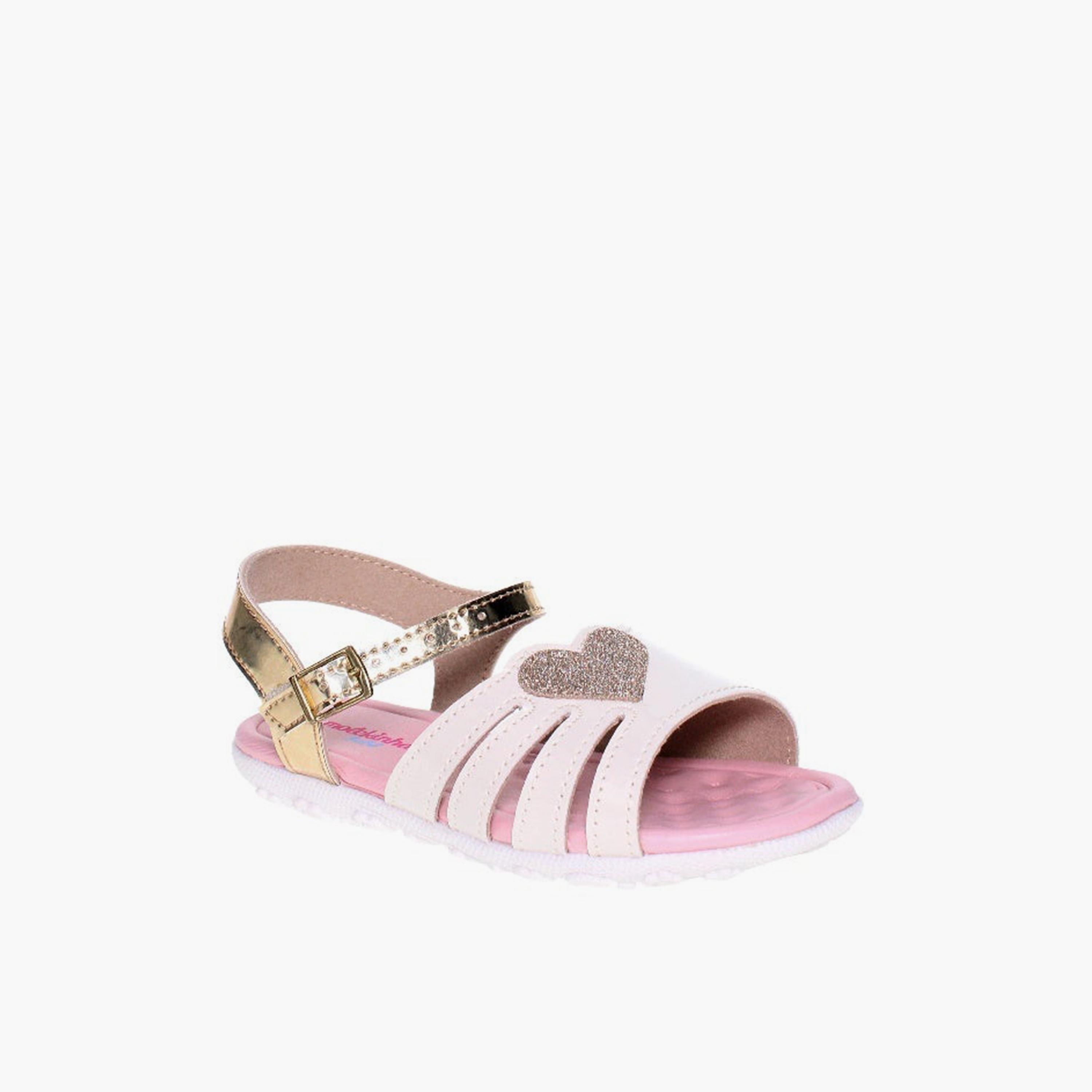 جيومني - صندل بريلين بإبزيم وحزام للبنات | 2121-141-19865-35432-girls-shoes-sandals-image-1