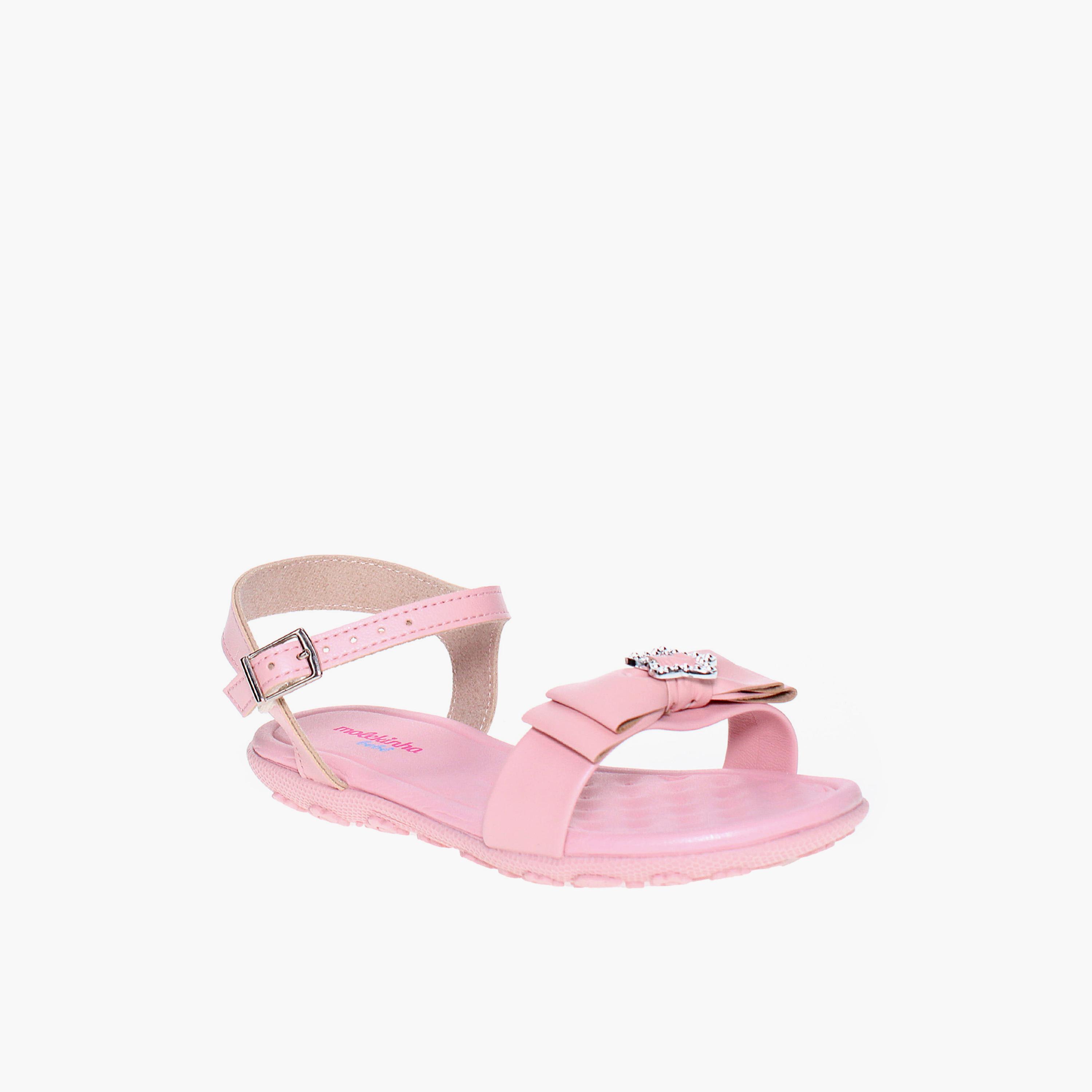 موليكنها - صندل ثورا للبنات بإبزيم وحزام | 2121-147-9569-78276-baby-girls-shoes-sandals-image-1