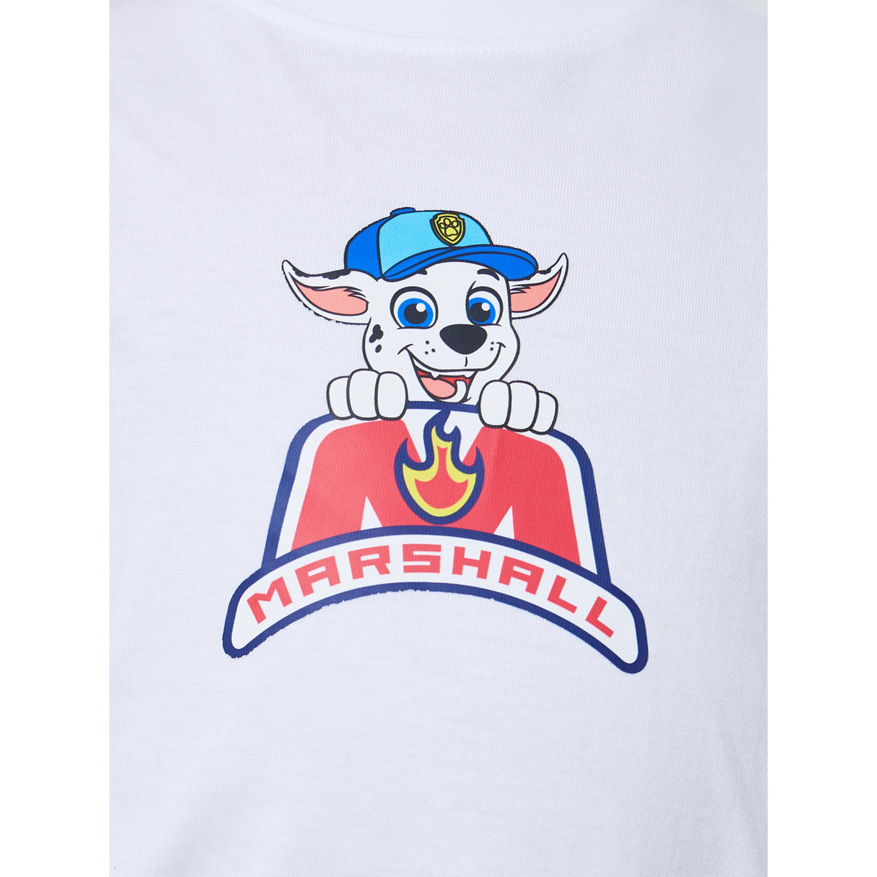 تيشيرت بقصة مريحة وأكمام قصيرة وطبعة جرافيك باو باترول للأولاد-boys-clothing-tshirtsandpolos-image-5