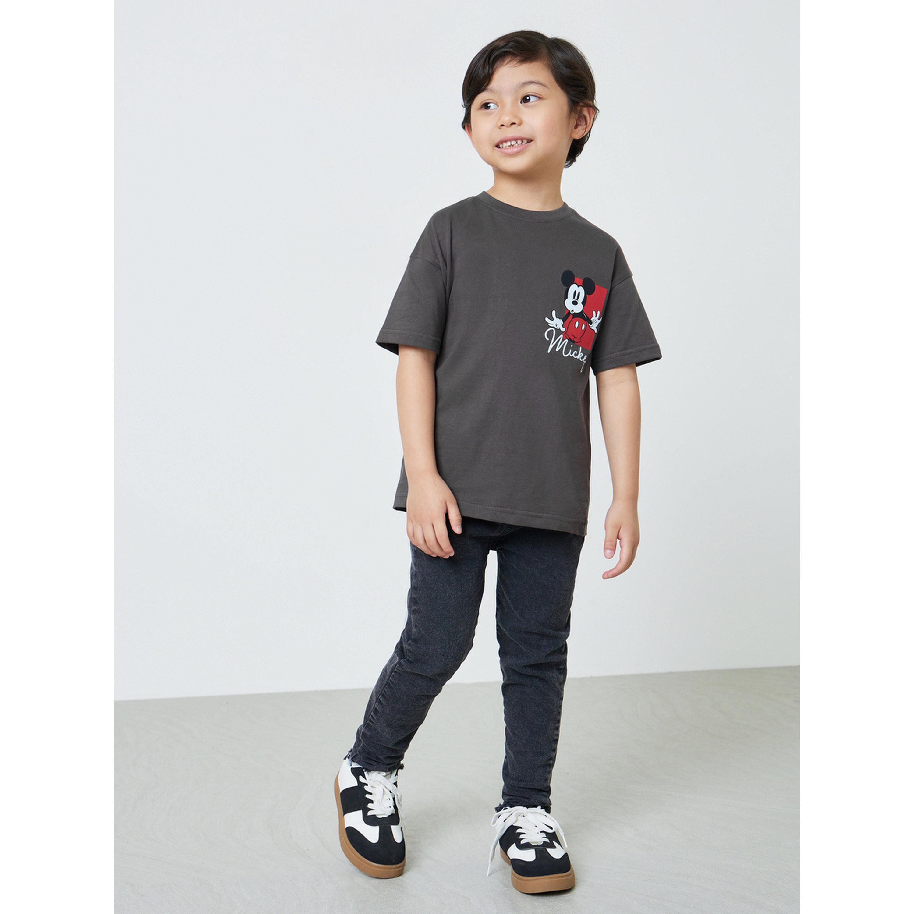 Styli Boys Oversized Mickey and Friends Graphic T-Shirt-boys-clothing-tshirtsandpolos-image-2