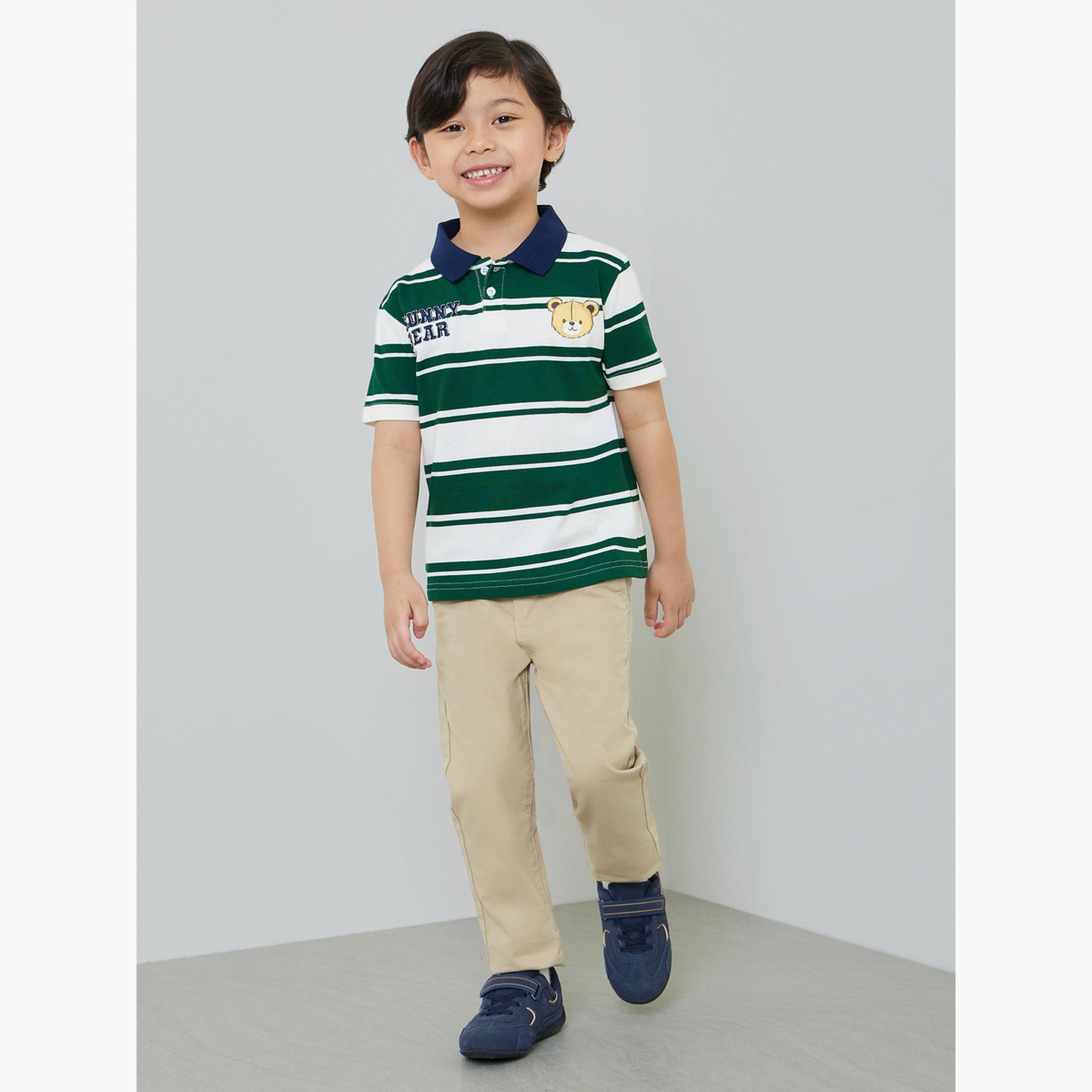 Styli Boys Oversized Striped Polo T-Shirt-boys-clothing-tshirtsandpolos-image-2