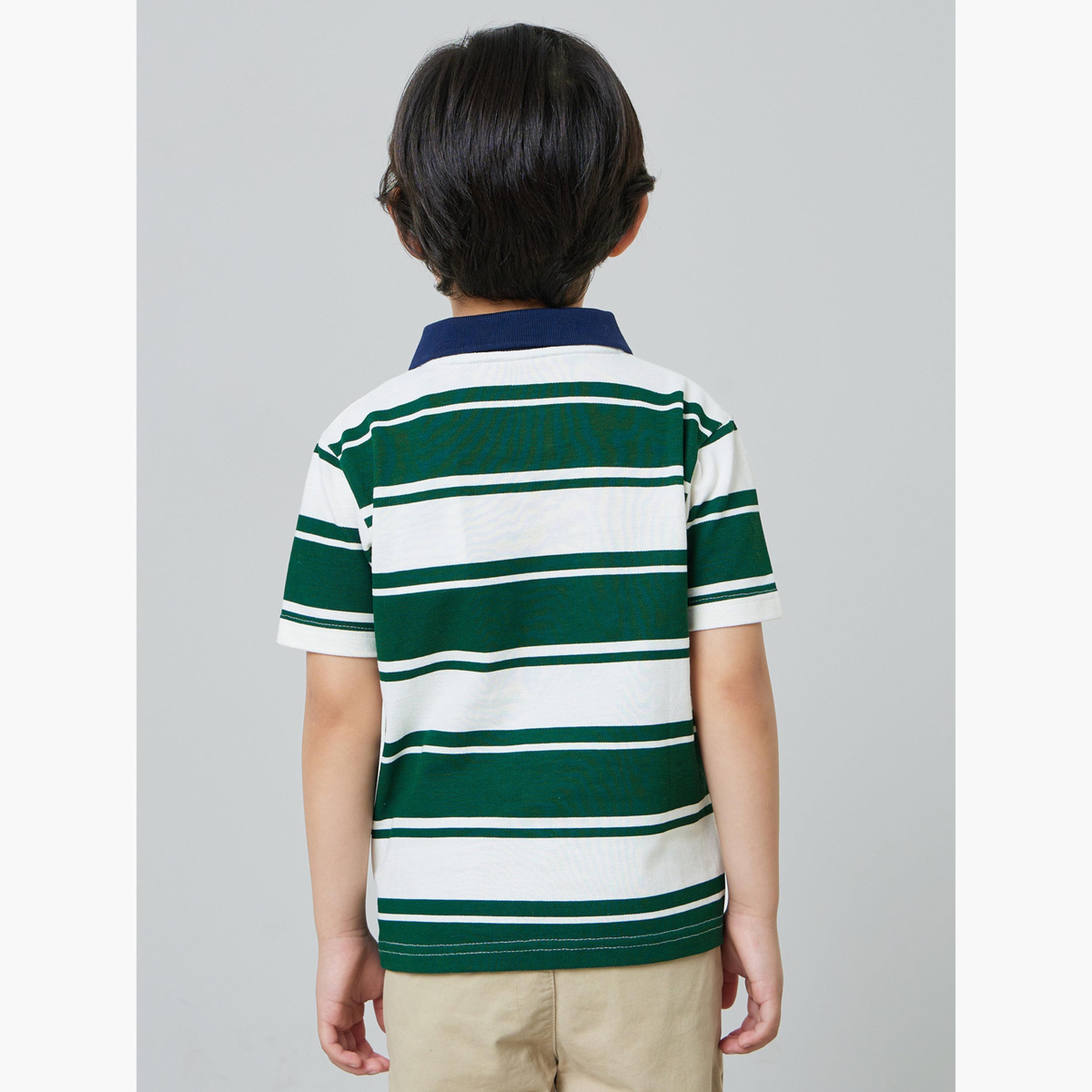 Styli Boys Oversized Striped Polo T-Shirt-boys-clothing-tshirtsandpolos-image-3