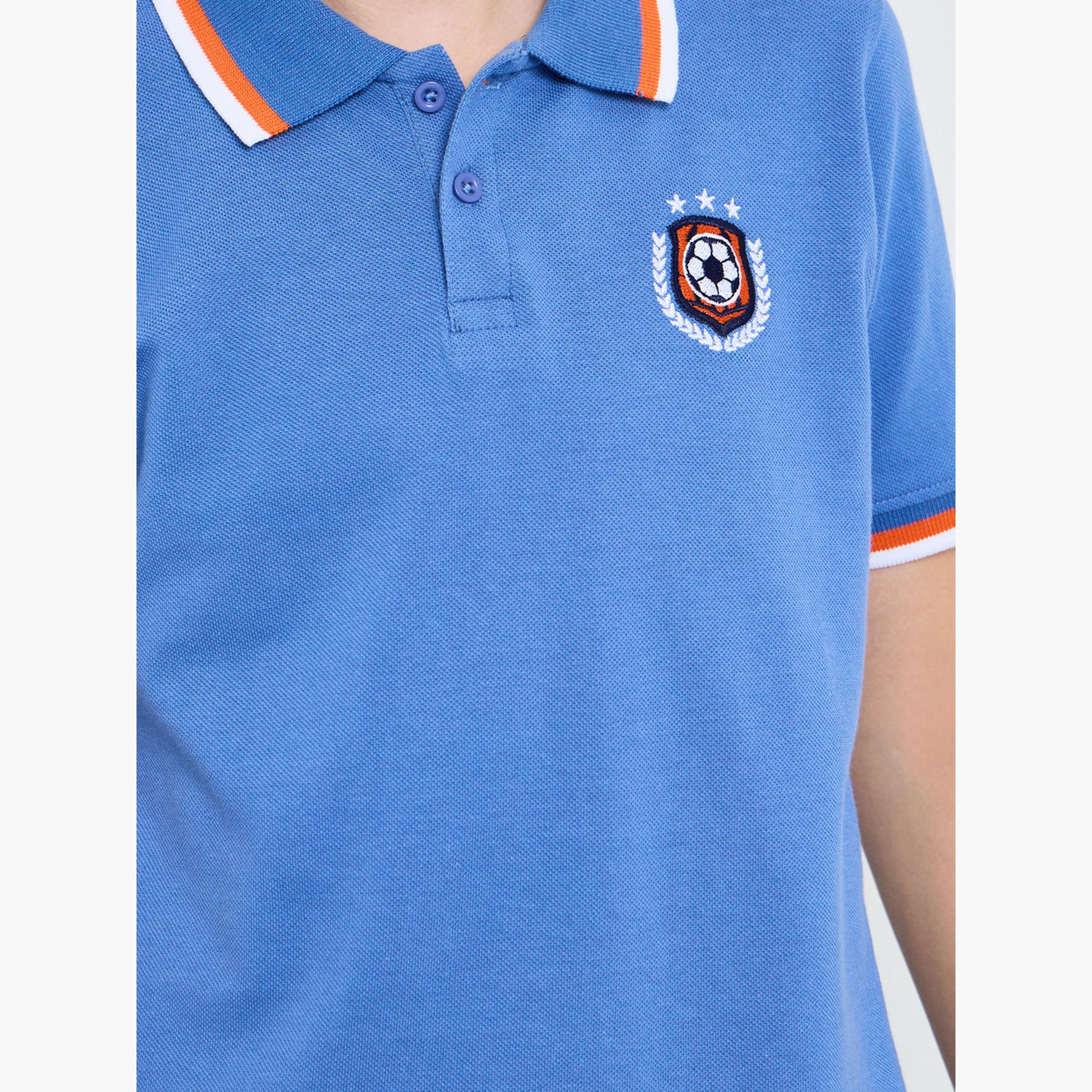 Styli Teen Boys Contrast Rib Polo T-Shirt-boys-clothing-tshirtsandpolos-image-4