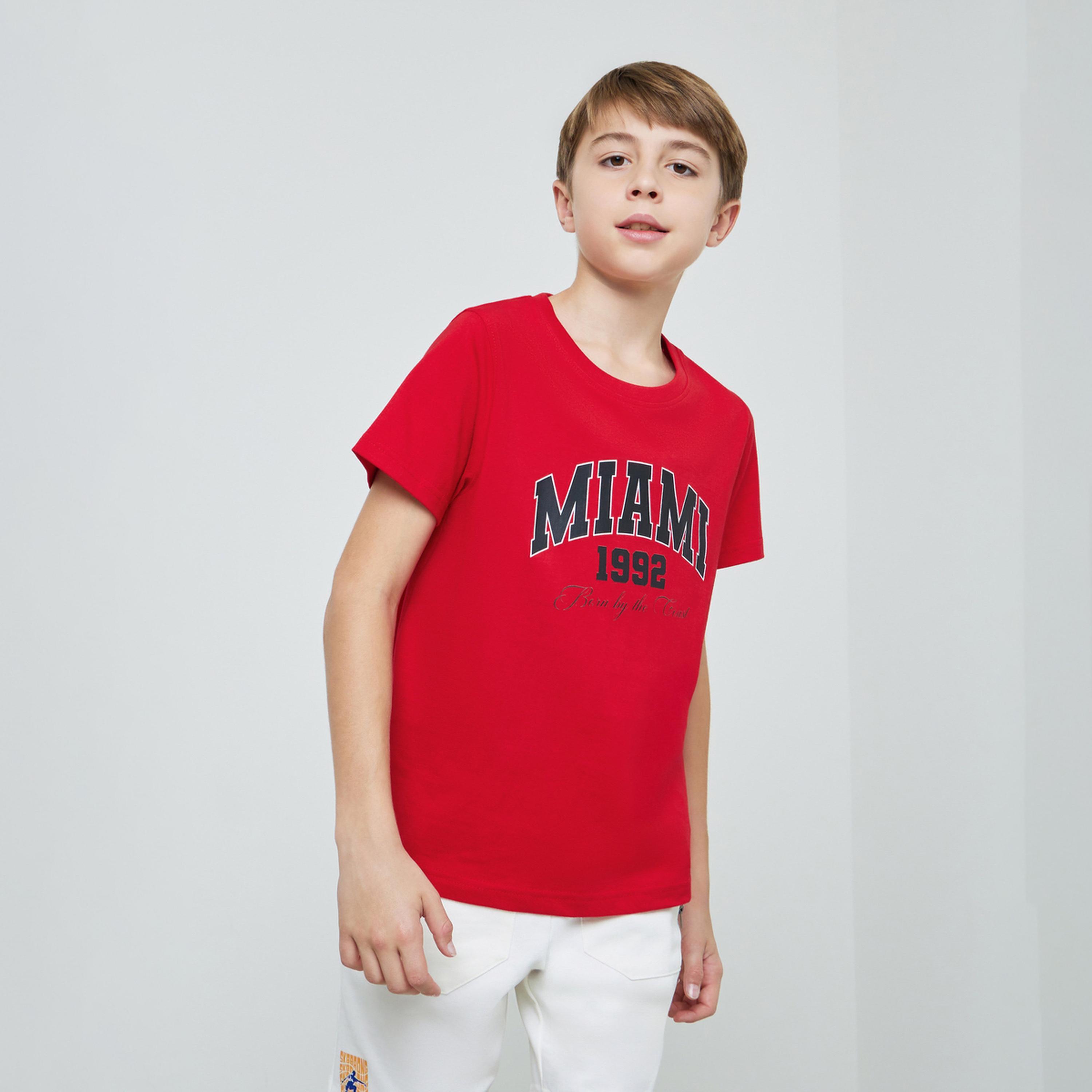 Styli Teen Boys Graphic Print Regular Fit T-Shirt-boys-clothing-tshirtsandpolos-image-1
