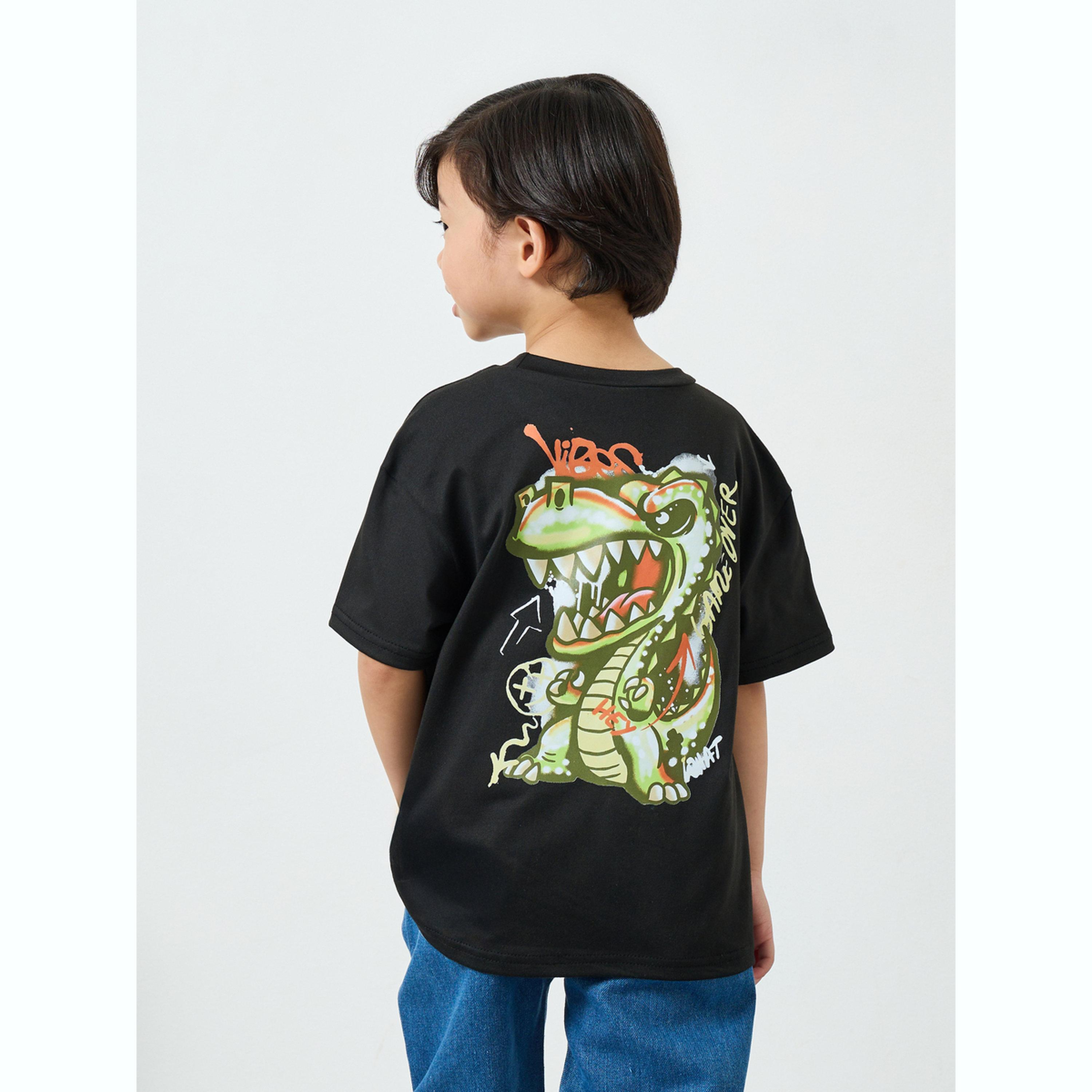 Styli Boys Oversized Graphic Print T-Shirt-boys-clothing-tshirtsandpolos-image-3