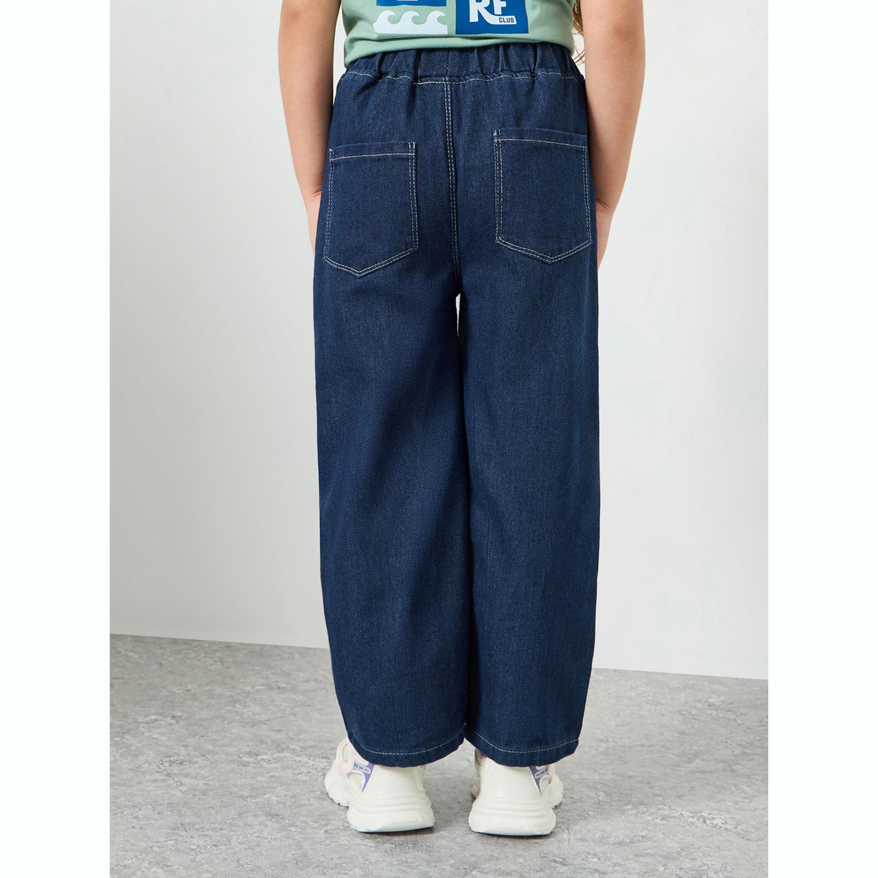 جينز بقصة مستقيمة بناتي-girls-clothing-bottoms-jeansandjeggings-image-4
